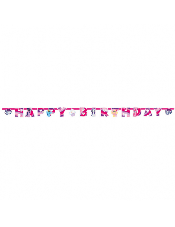 Guirlande Happy Birthday My Little Pony 200 x 15 cm