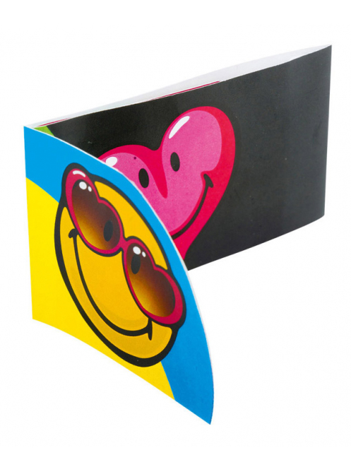 6 Cartons d'invitation Smiley World