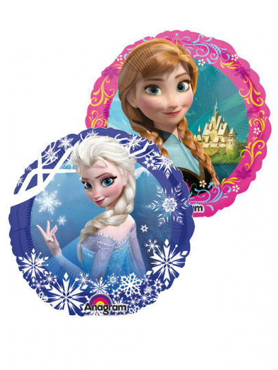 Petit ballon aluminium La Reine des Neiges 23 cm