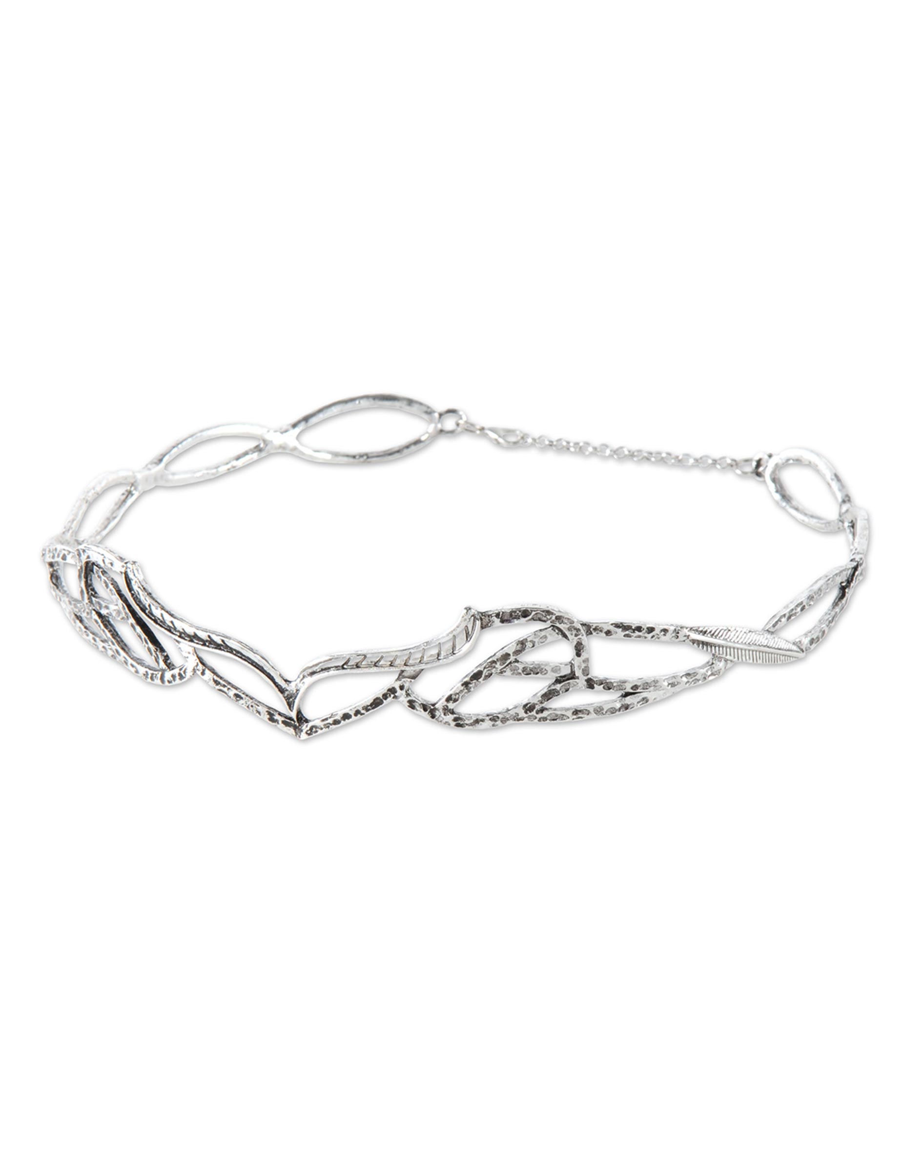 Couronne en métal argentée