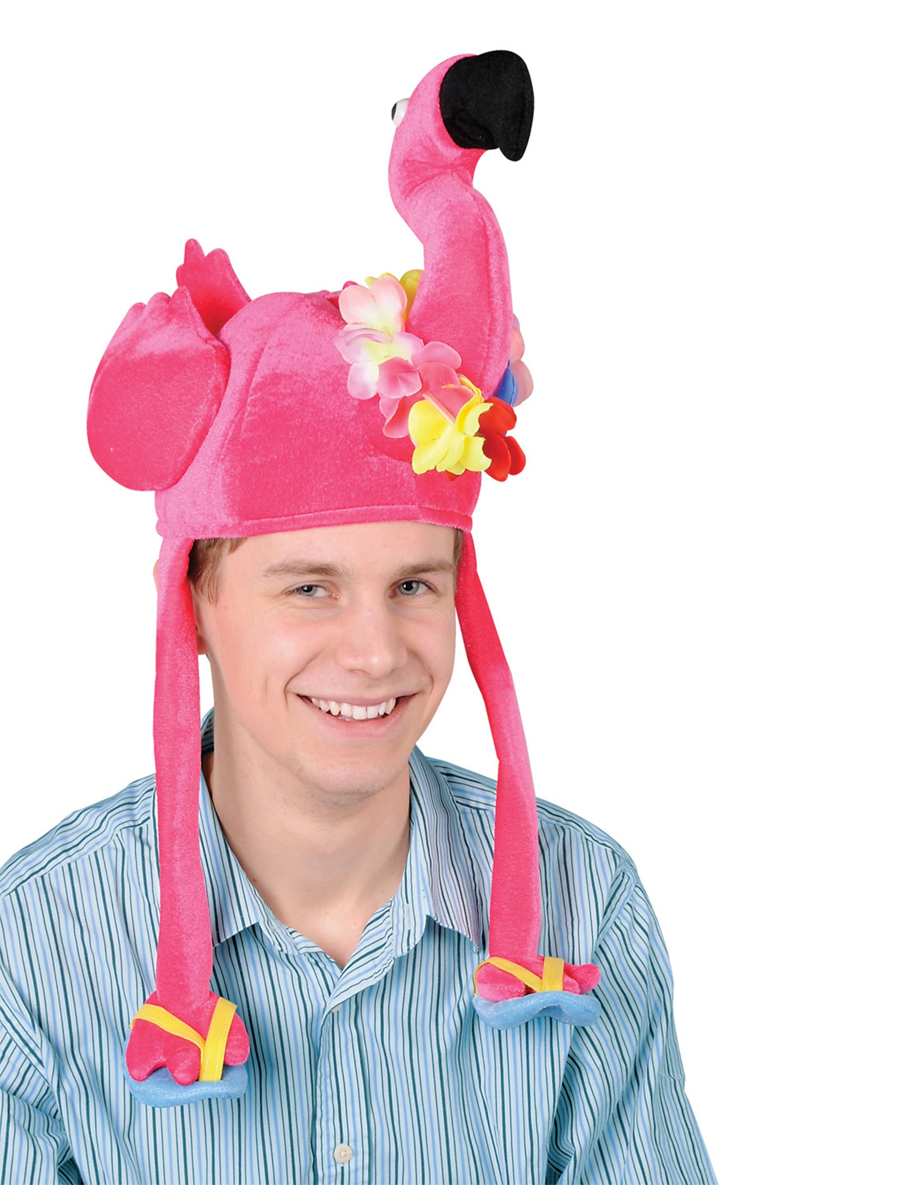 Chapeau Flamant rose