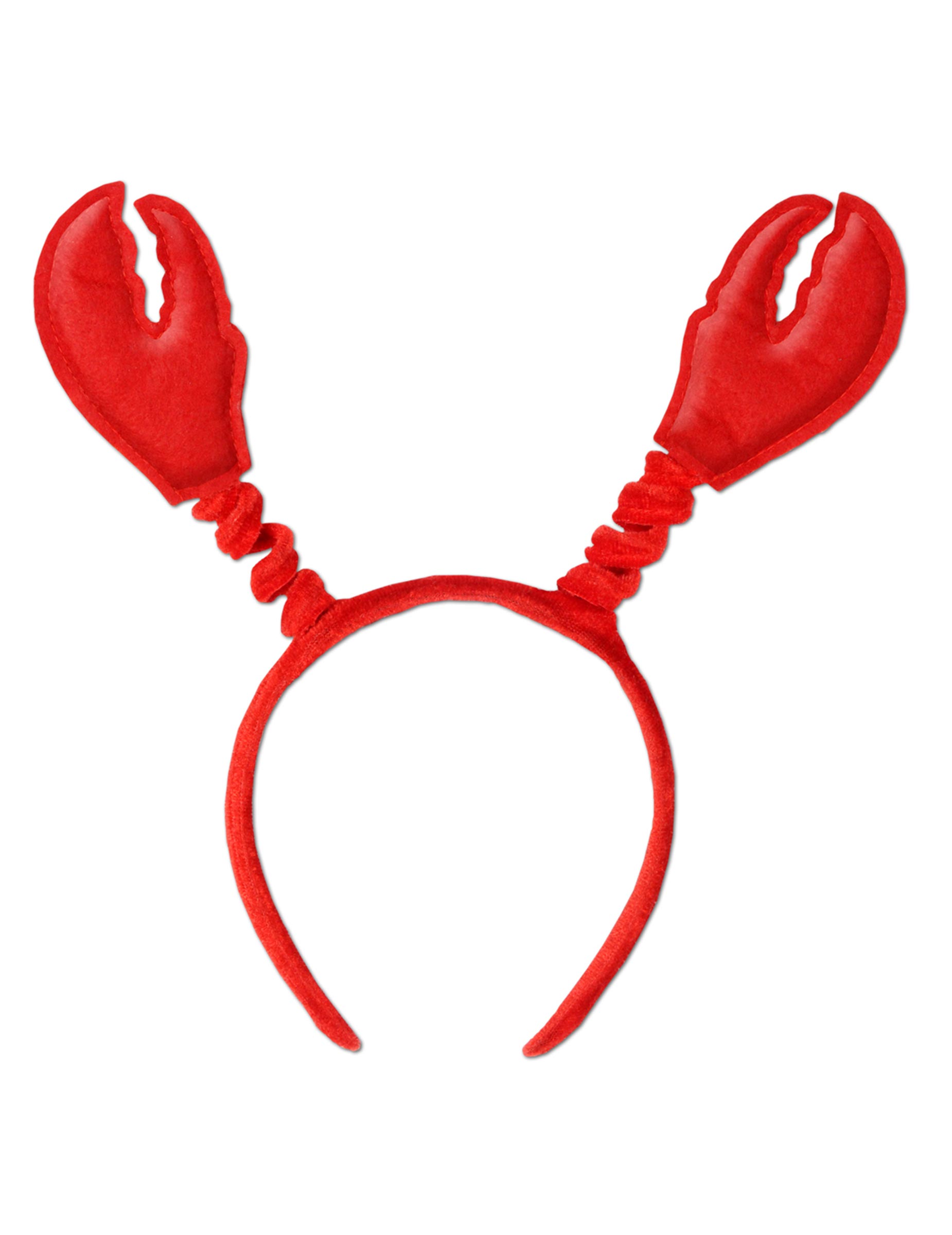 Serre-tête Pinces de Crabe rouge