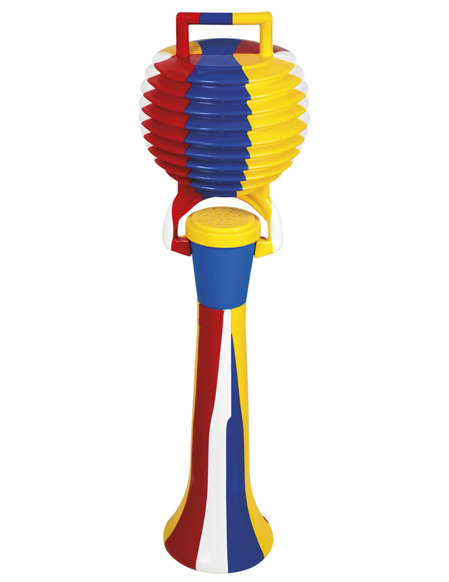 Klaxon clown multicolore 50 cm