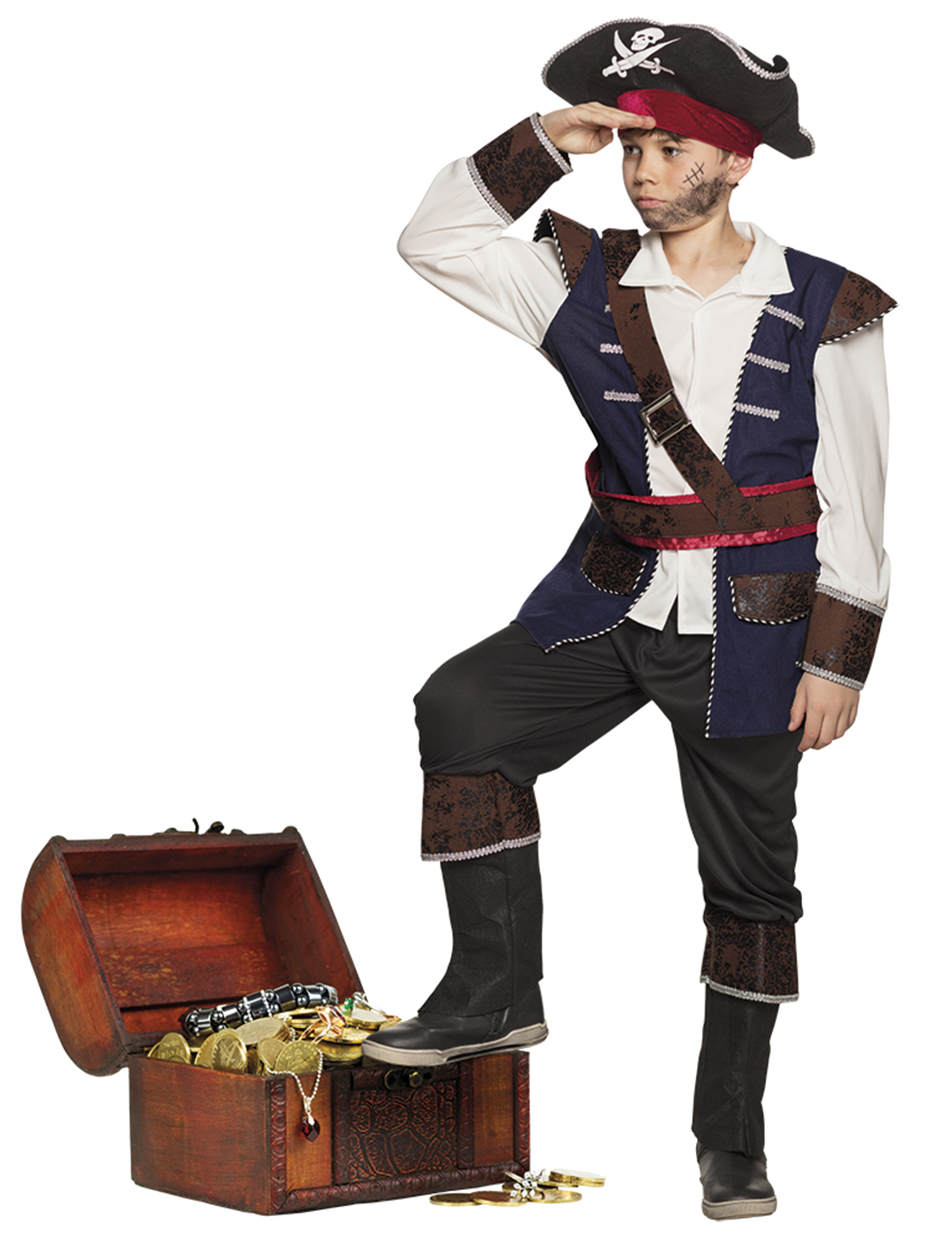 Déguisement pirate des mers garçon