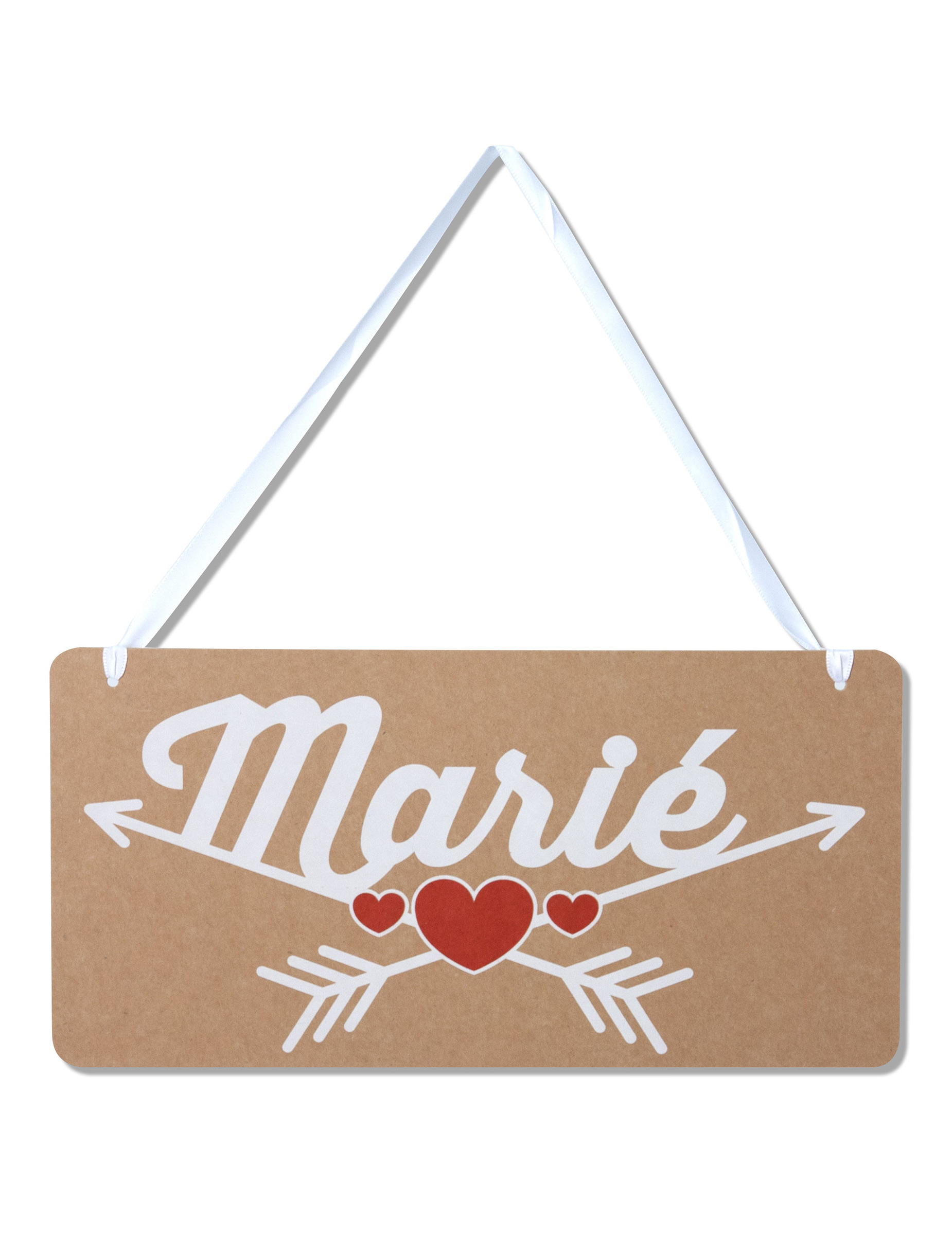 Pancarte chaise du marié 30 cm