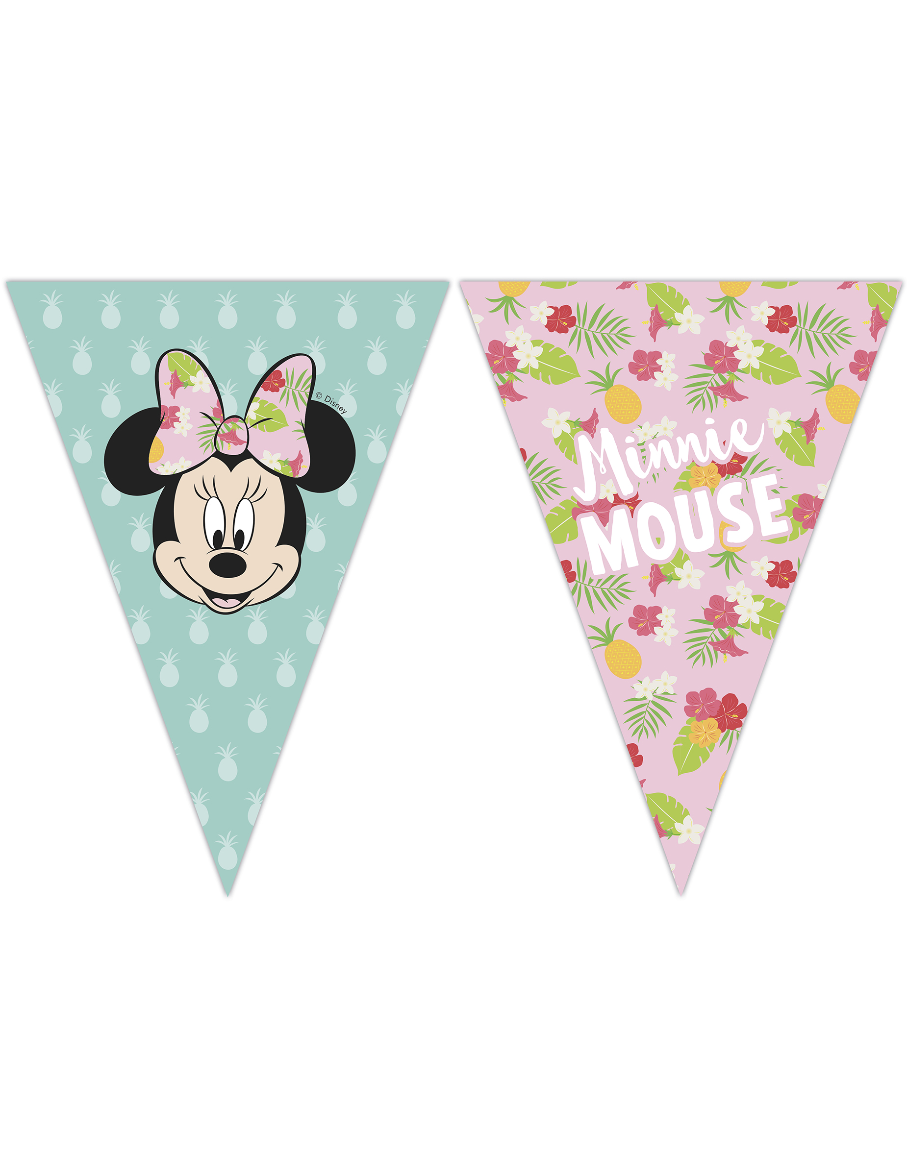 Guirlande Minnie Tropical 2,3 m x 25 cm