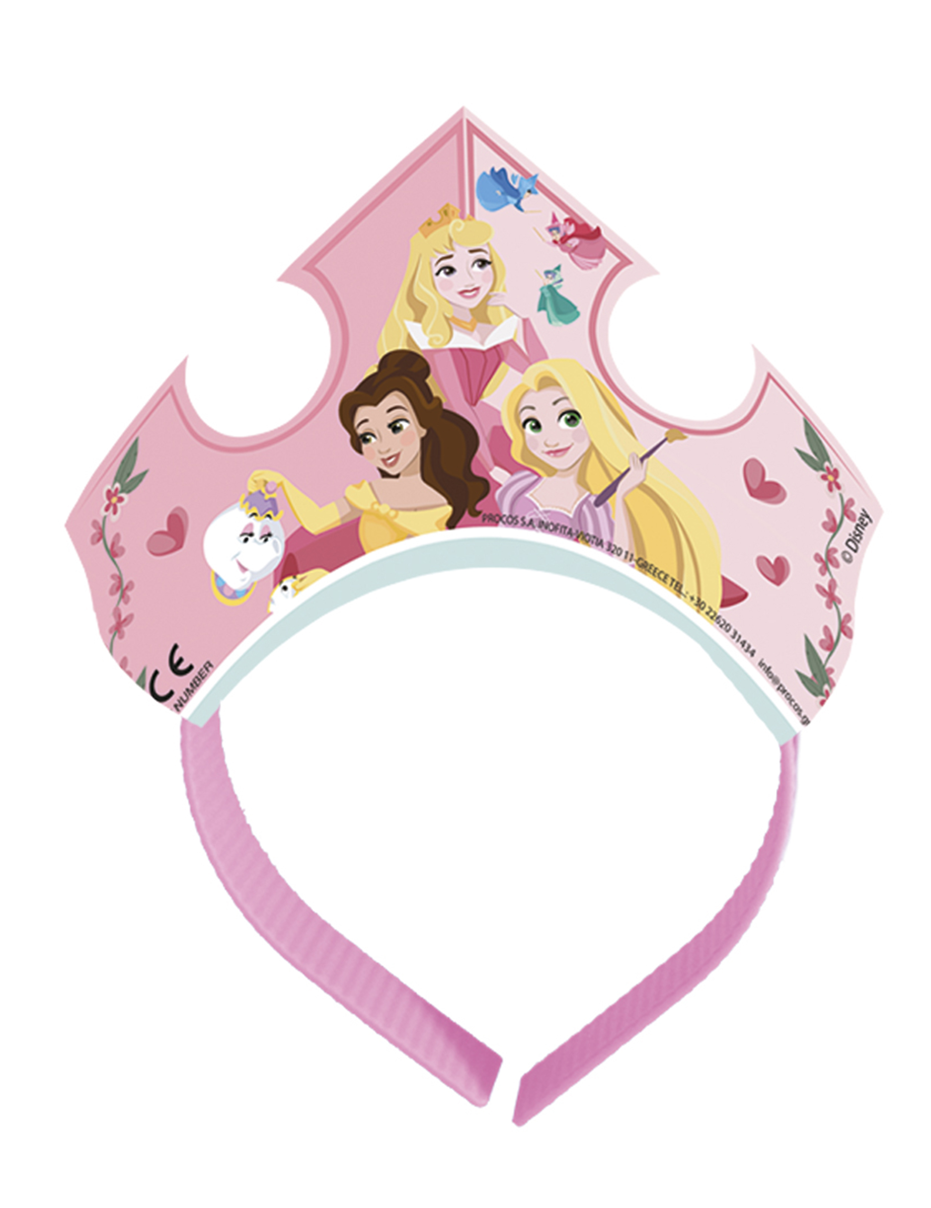 4 Tiares Disney Princesses