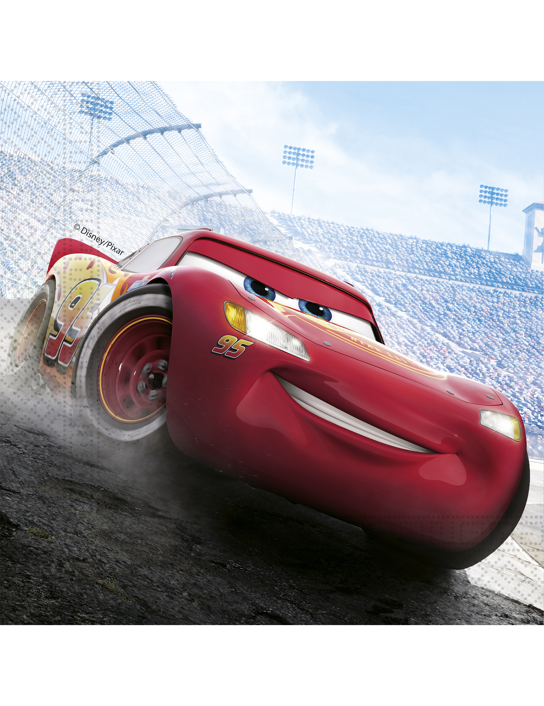 20 Serviettes en papier Cars 3 33 x 33 cm