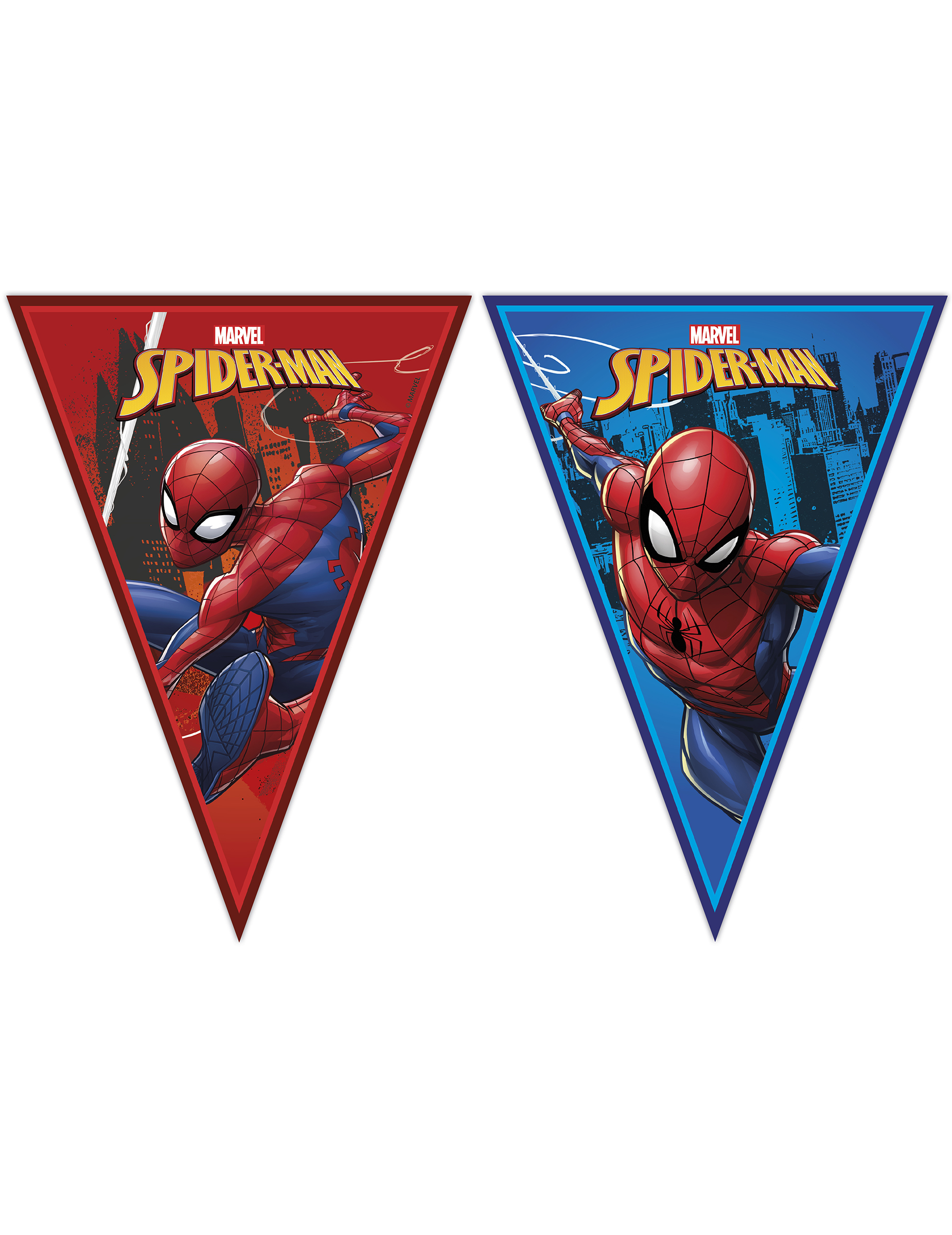 Guirlande fanions Spiderman 2,3 m x 25 cm