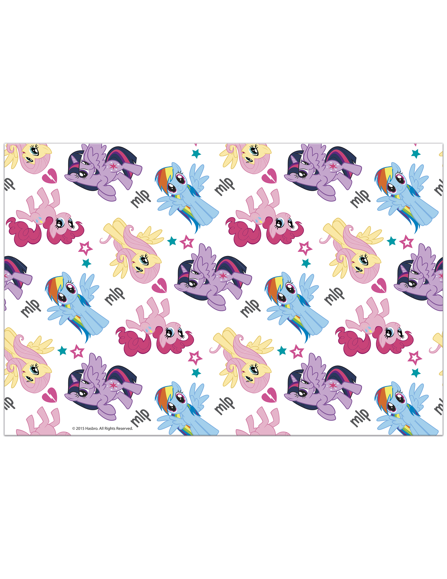 Nappe en plastique Pony & Friends 120 x 180 cm