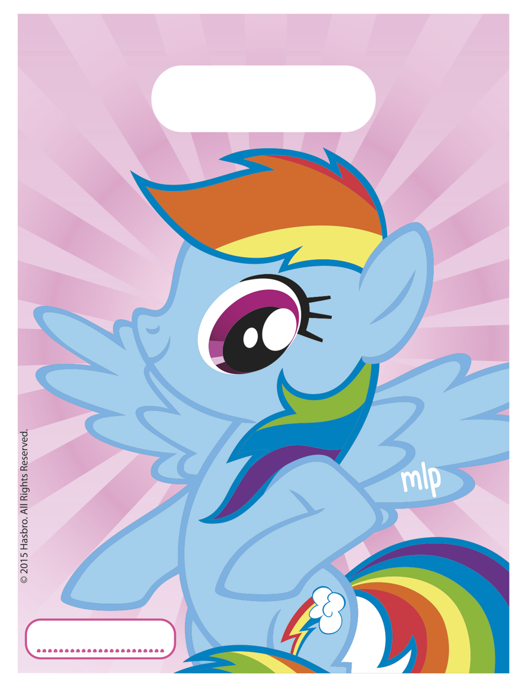 6 Sacs à cadeaux Pony & Friends