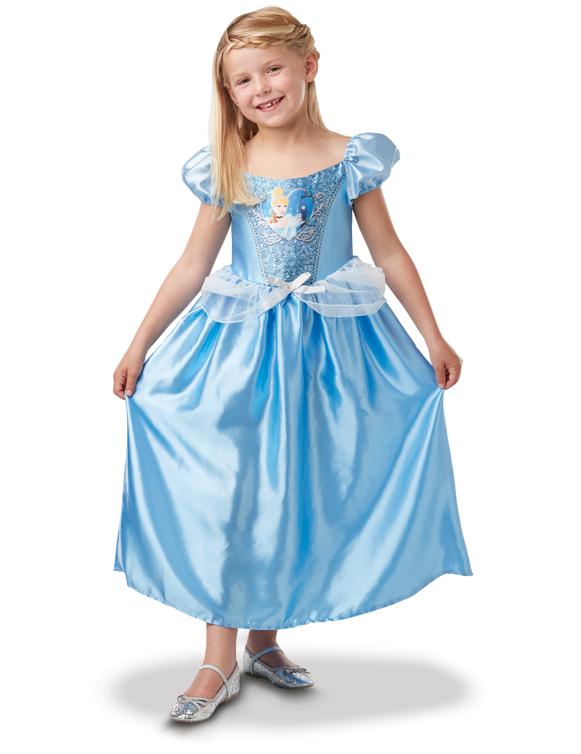 Déguisement classique sequin Cendrillon fille