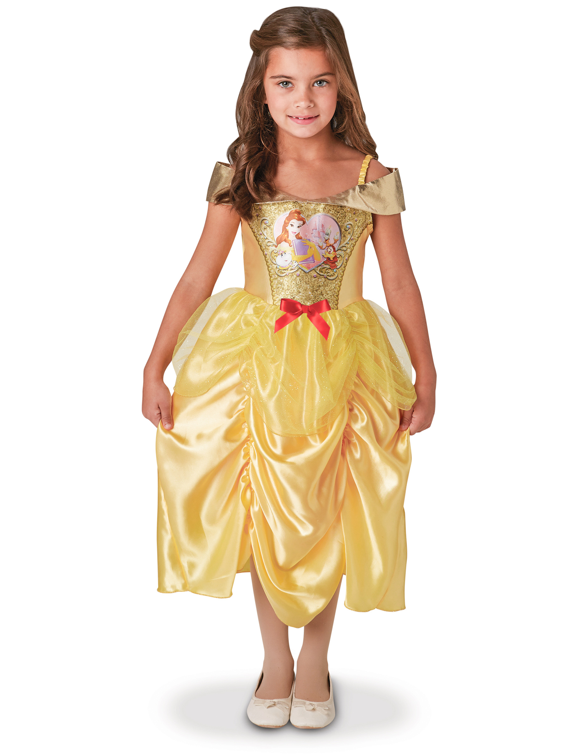 Déguisement classique sequin Belle fille