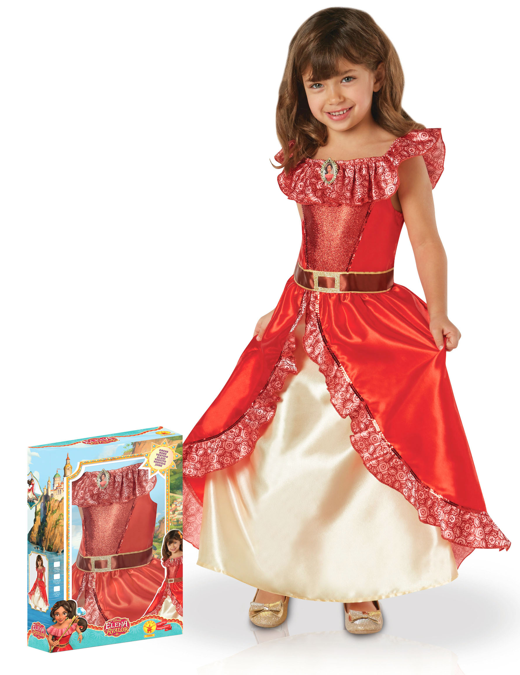 Coffret déguisement luxe Elena d'Avalor fille