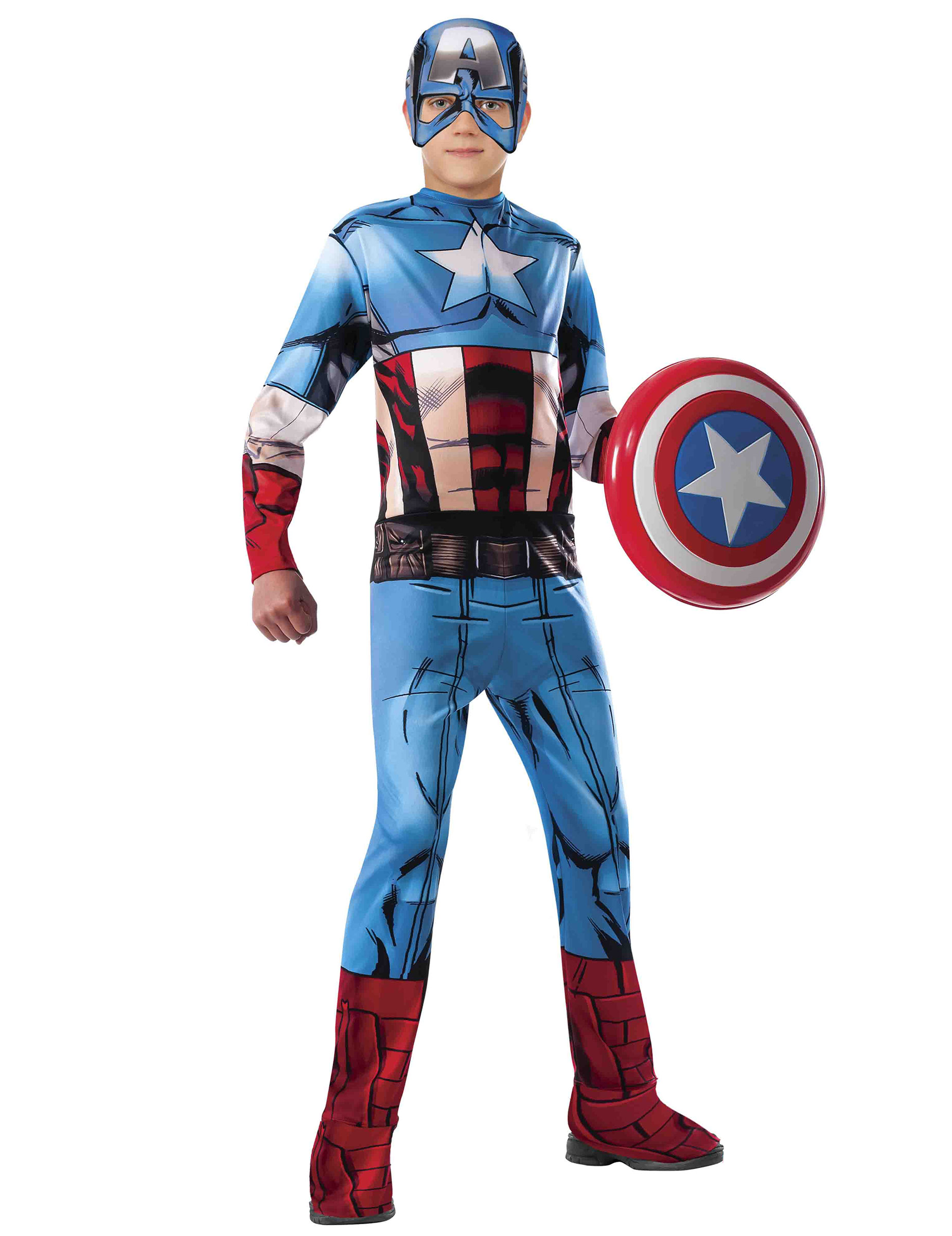 Déguisement classique Captain America Avengers garçon