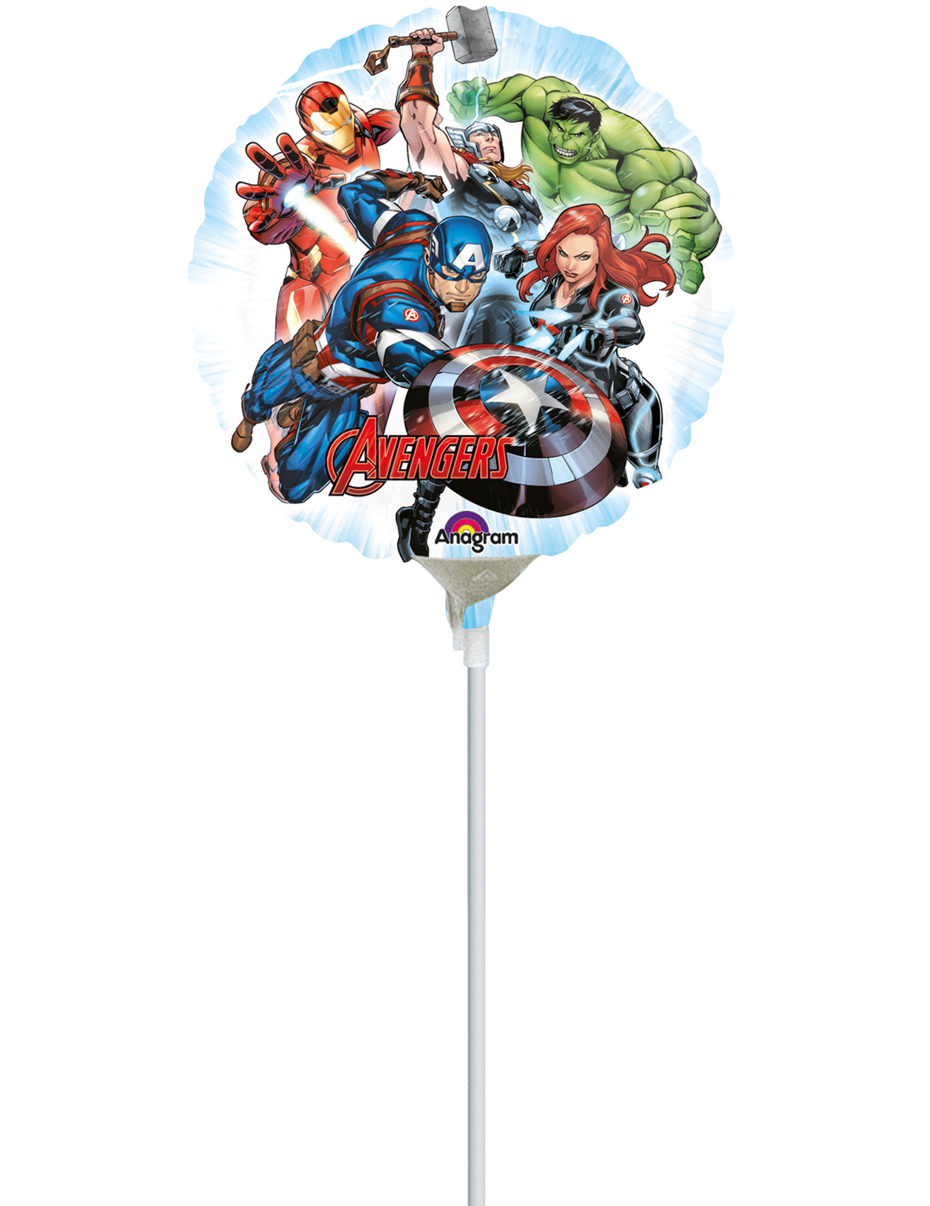Petit ballon aluminium Avengers 23 cm