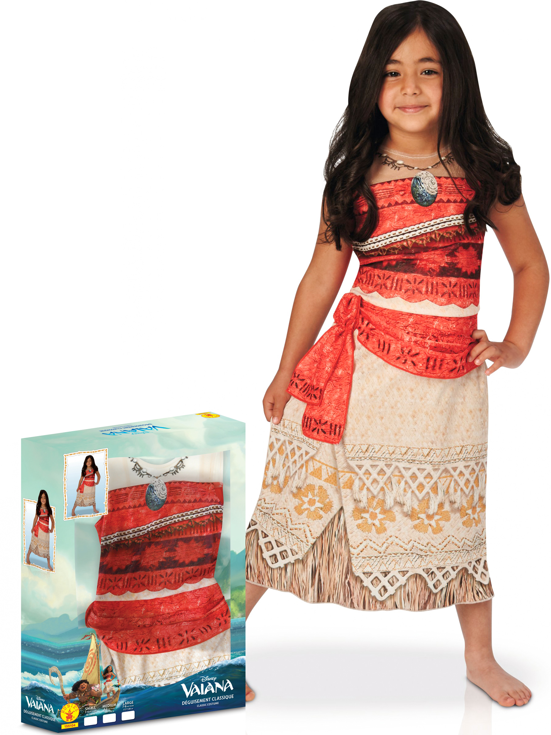 Coffret classique Vaiana fille
