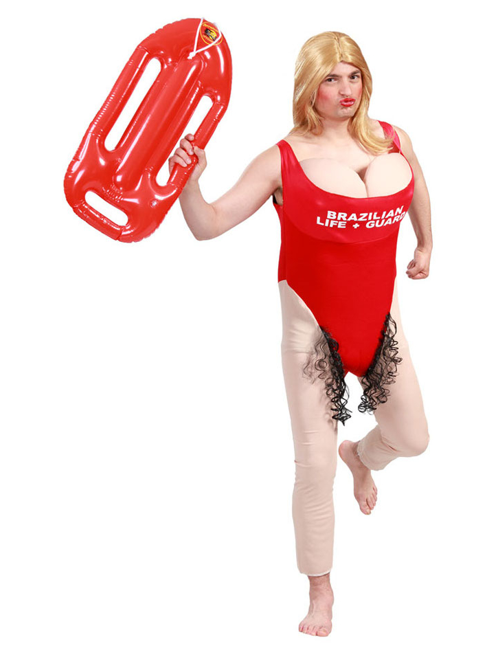 Déguisement lifeguard humoristique homme