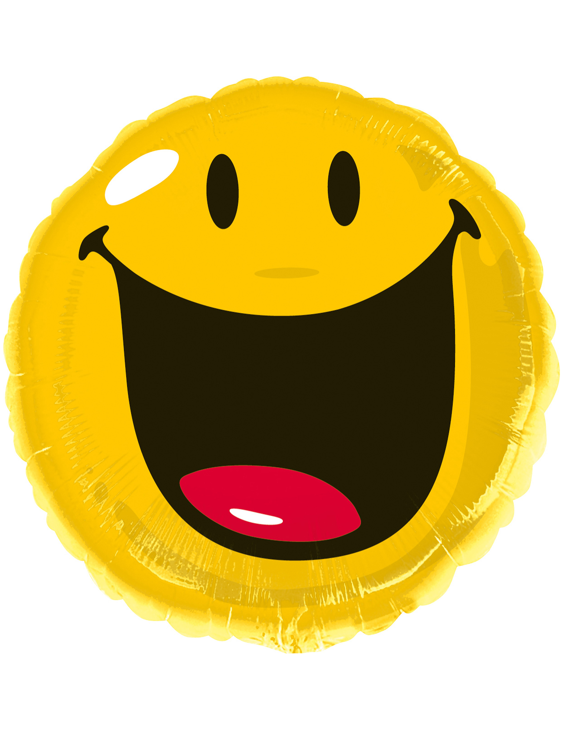 Ballon en aluminium Smiley World 43 cm
