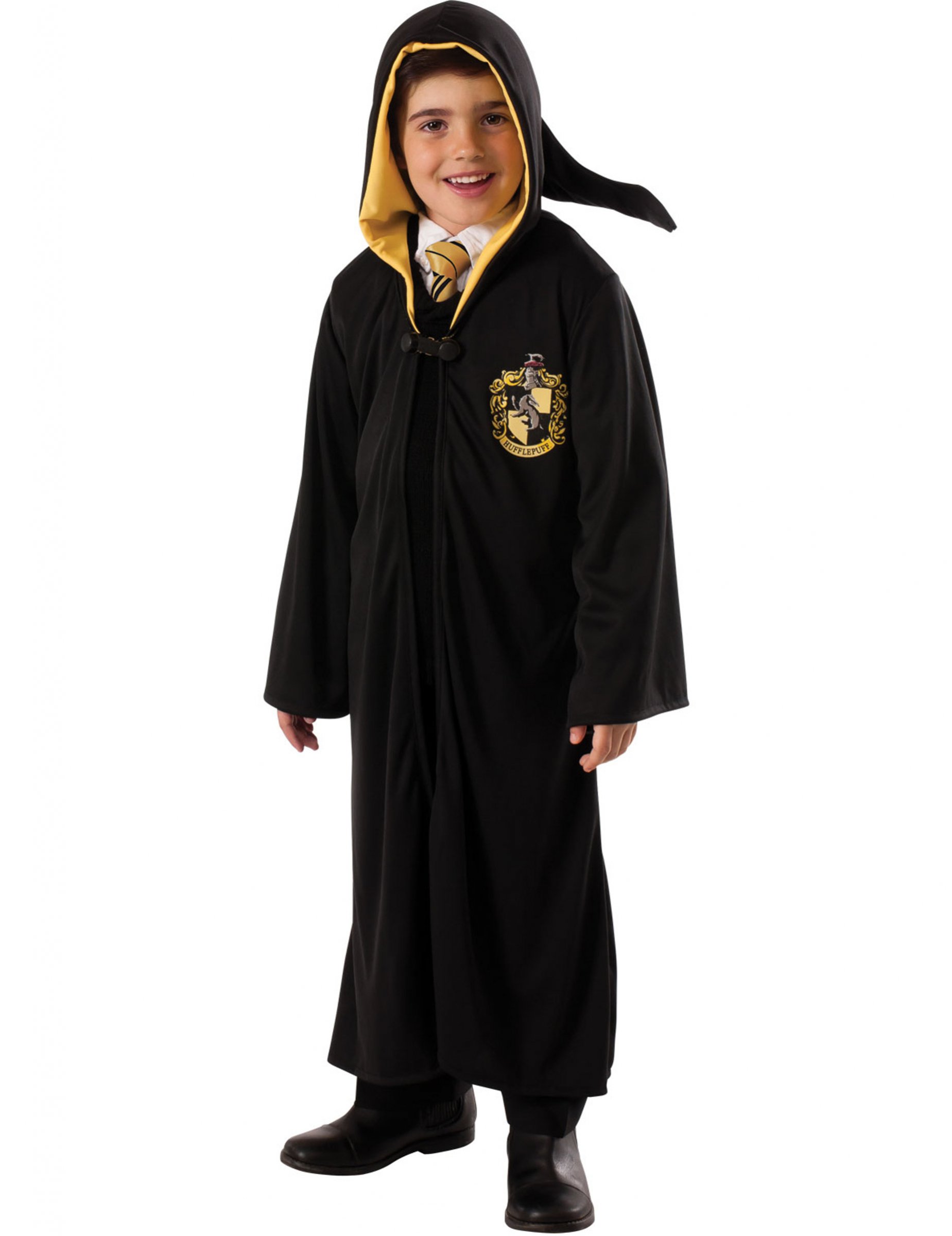 Déguisement robe de sorcier Poufsouffle Harry Potter luxe enfant