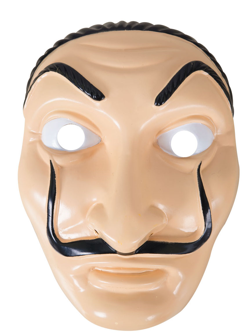 Masque voleur en plastique adulte