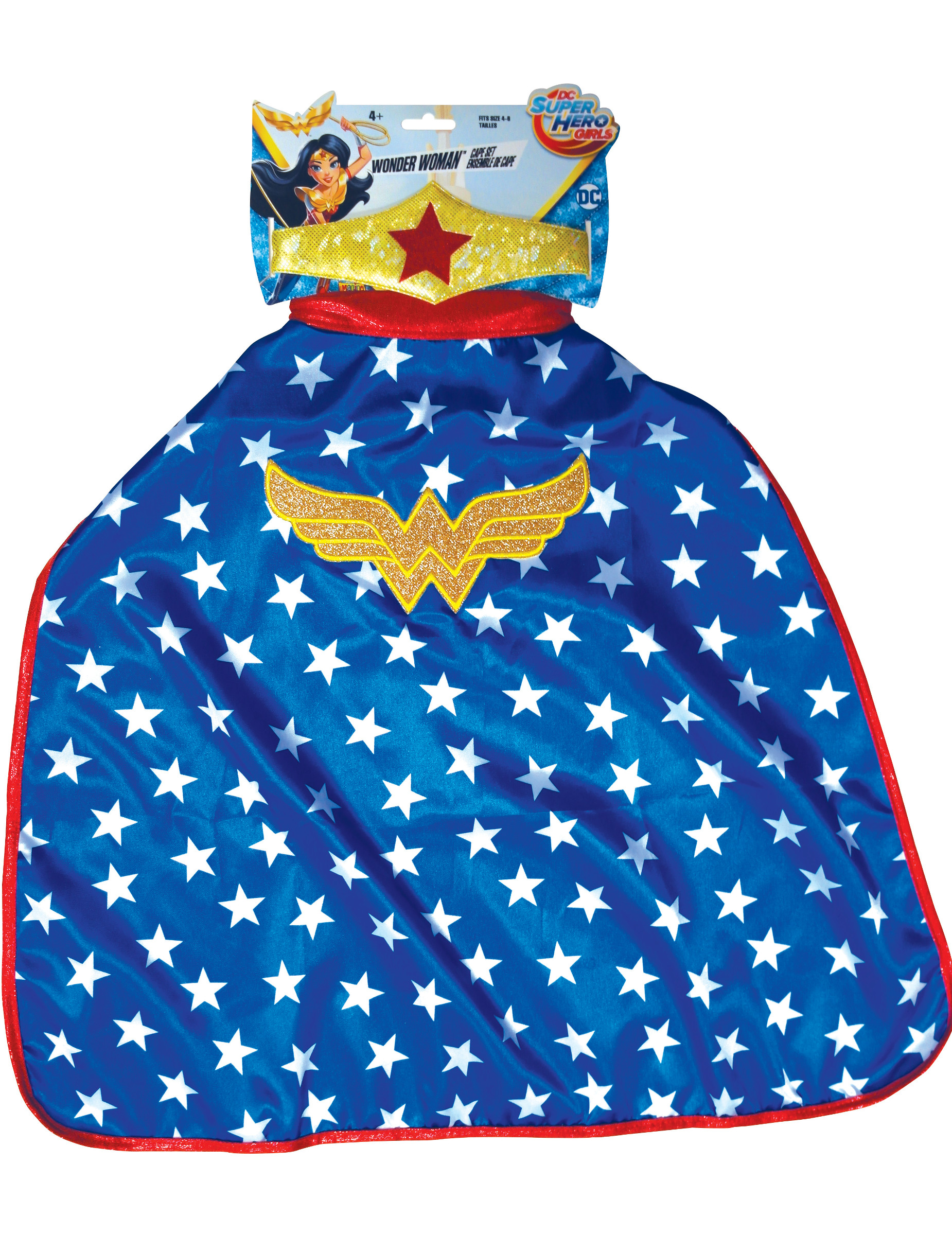Cape et Tiare Wonder Woman Super Hero Girls enfant