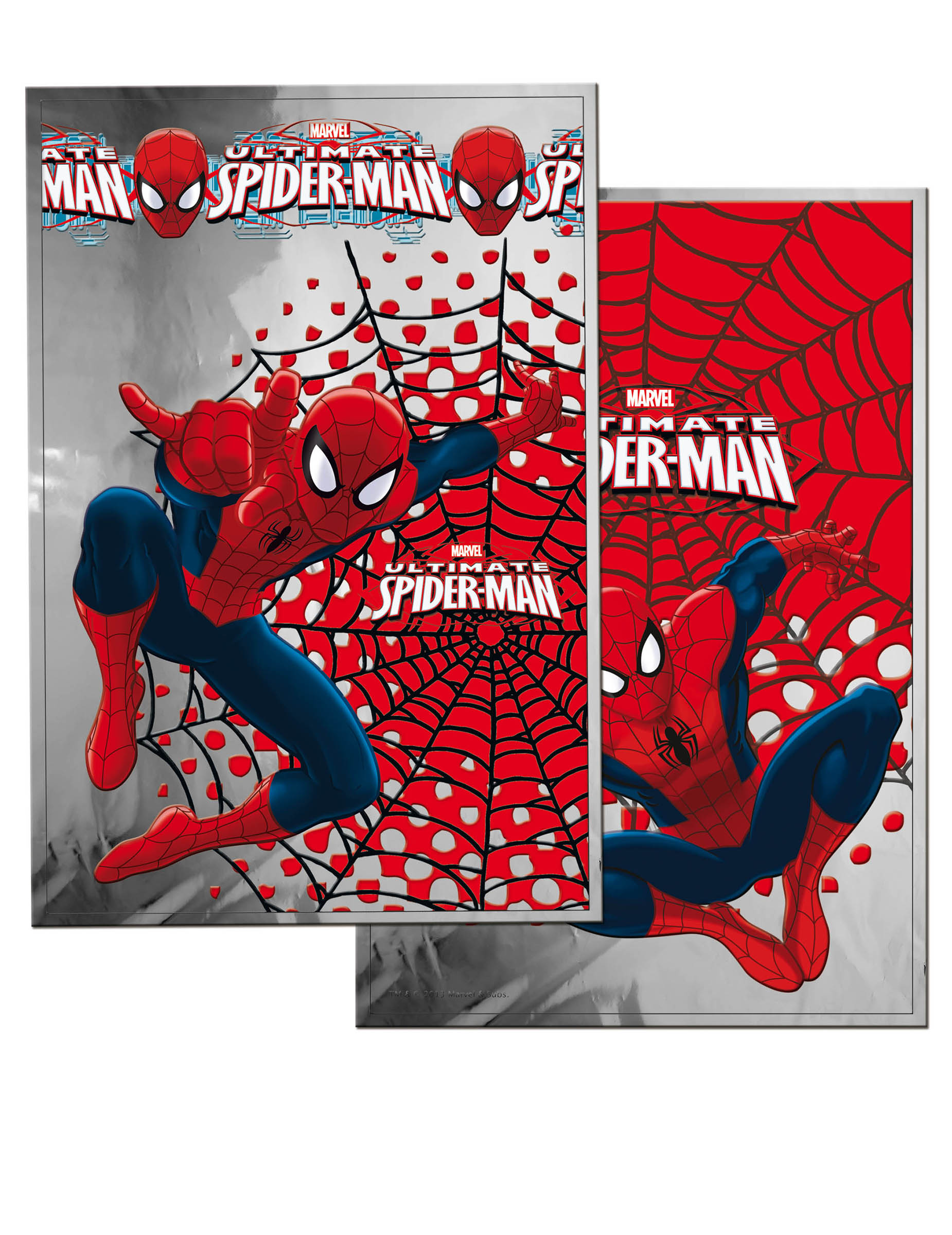 10 Sacs cadeaux Spiderman 20 x 30 cm