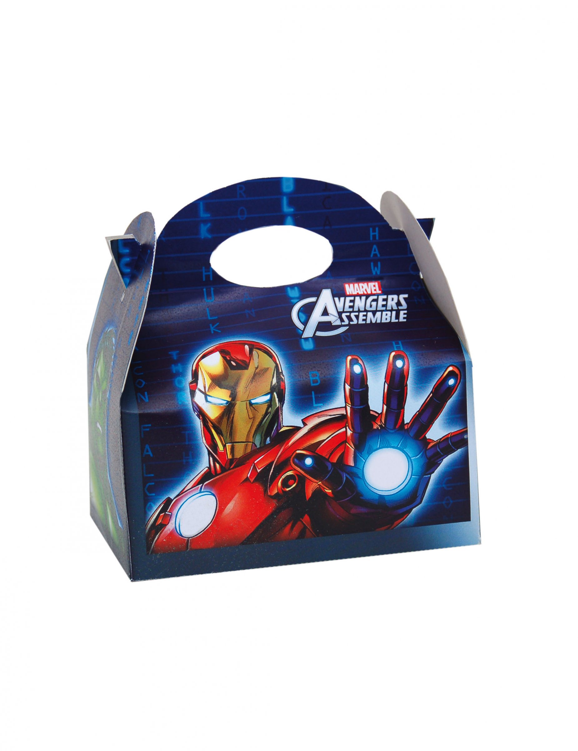 4 Boîtes en carton Avengers 16 x 10,5 x 16 cm