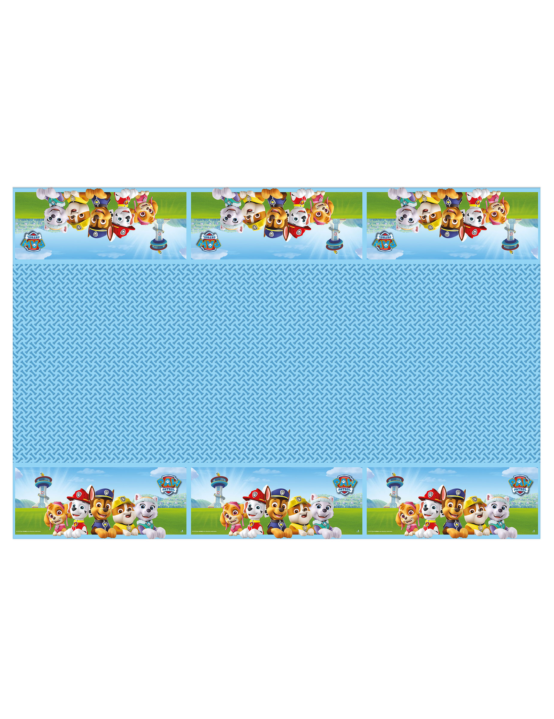 Nappe en plastique Pat'Patrouille 120 x 180 cm