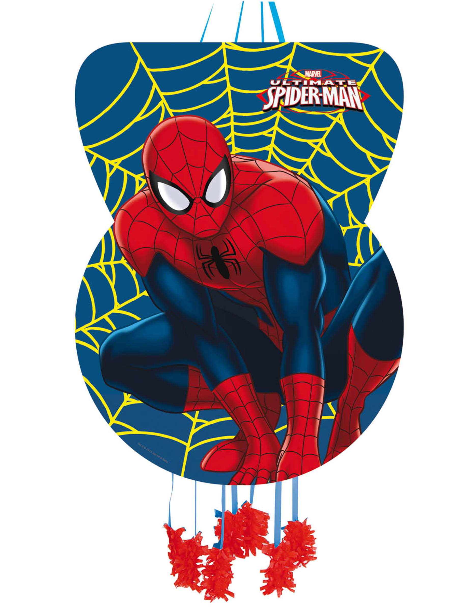 Piñata en carton Spiderman 46 x 65 cm