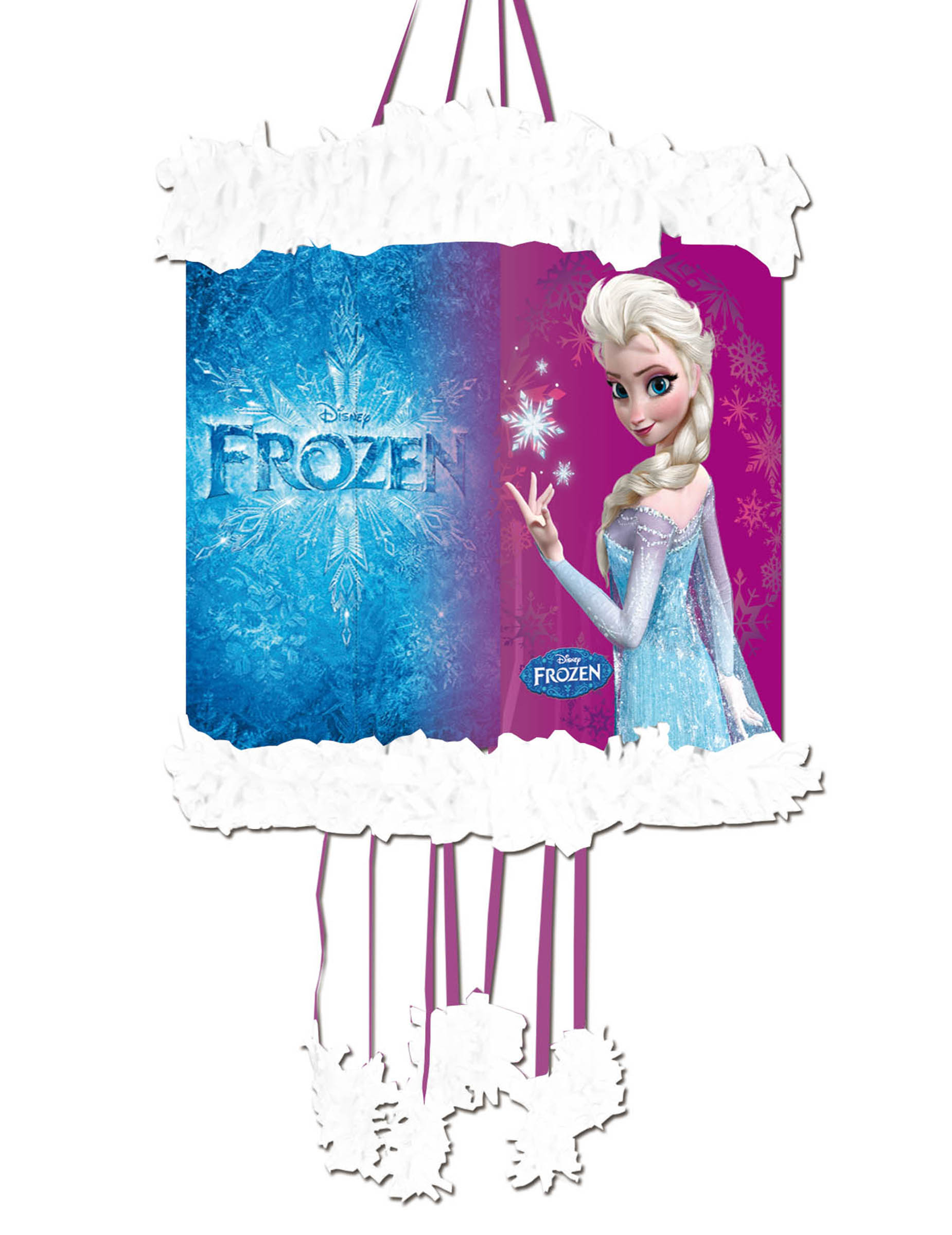 Piñata La Reine des Neiges 20 x 30 cm