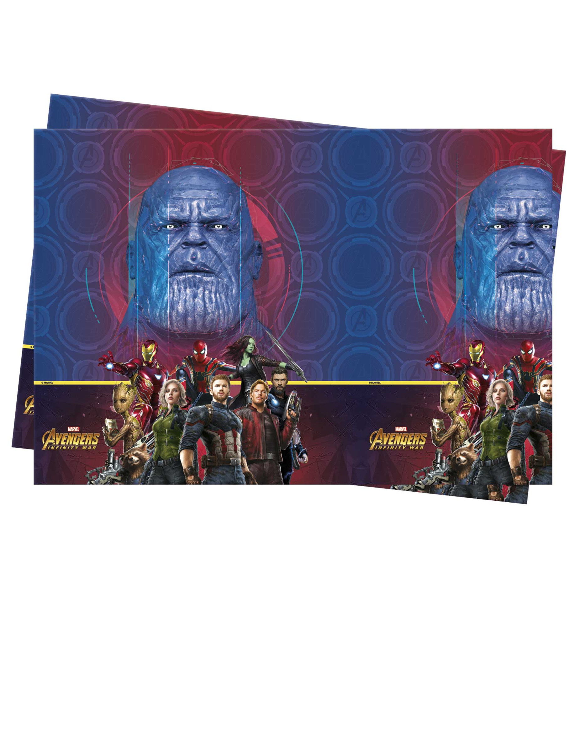 Nappe en plastique Avengers Infinity War 120 x 180 cm