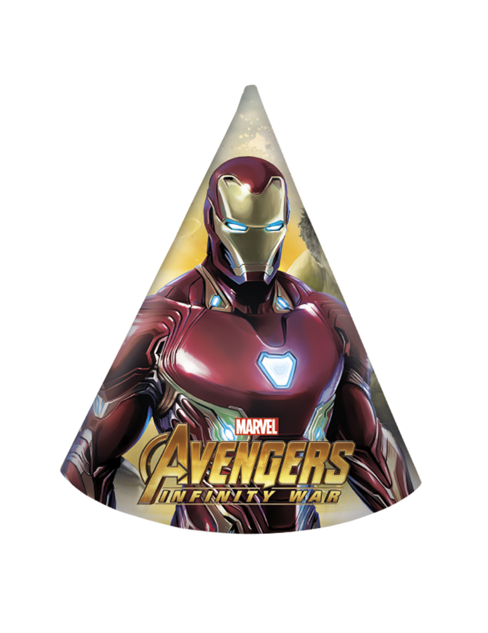6 Chapeaux de fête Avengers Infinity War