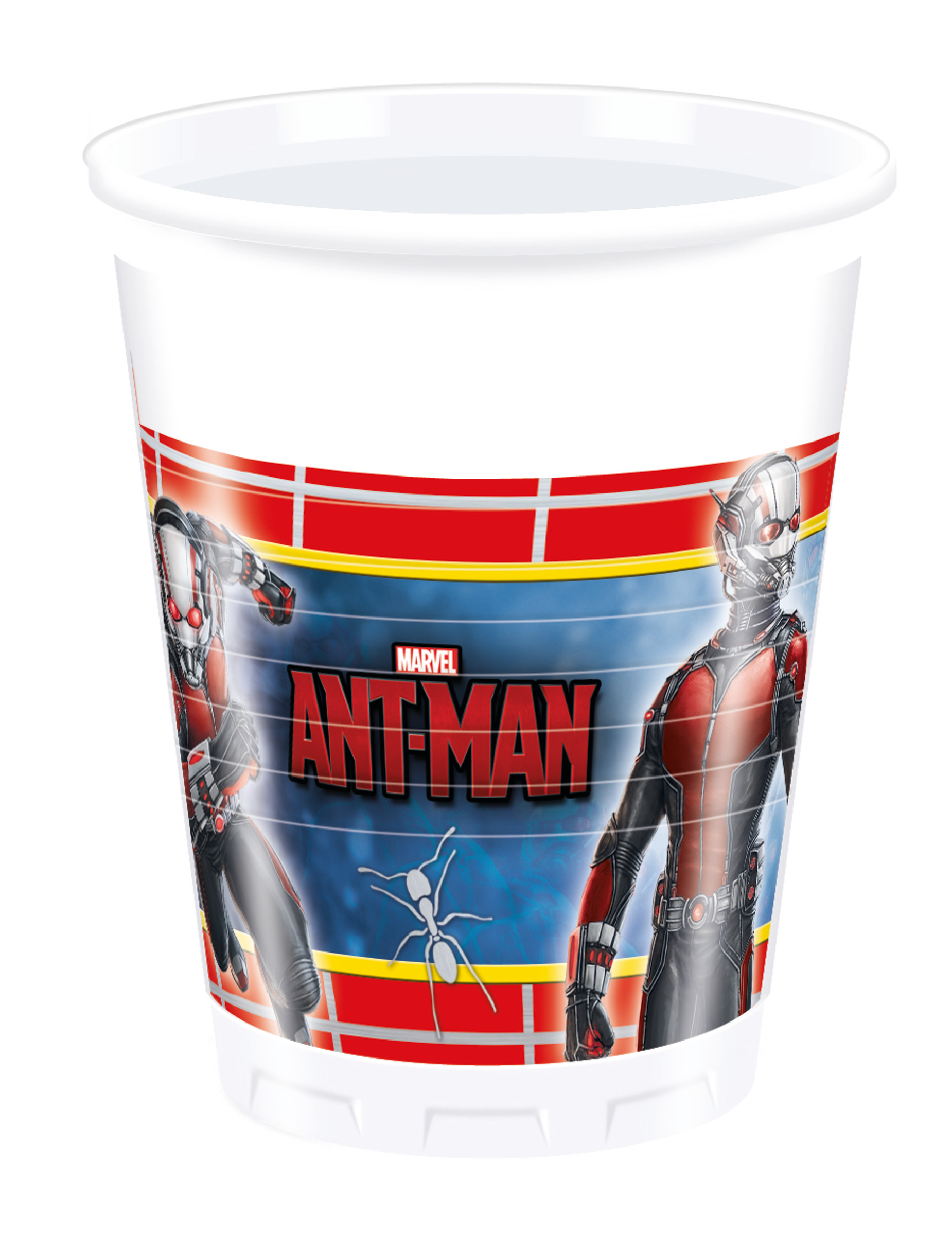8 Gobelets en plastique Ant-Man 200 ml