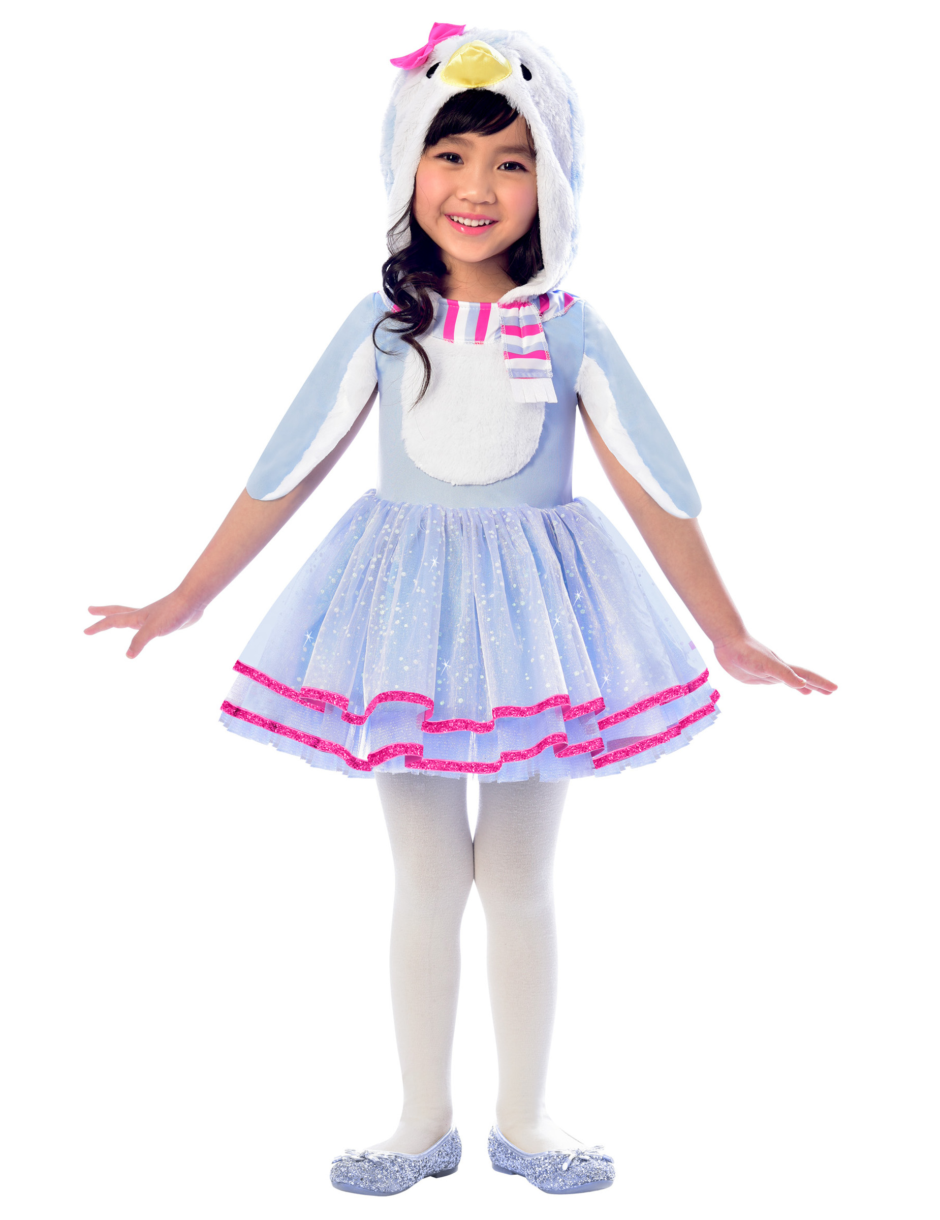 Déguisement pingouin bleu fille
