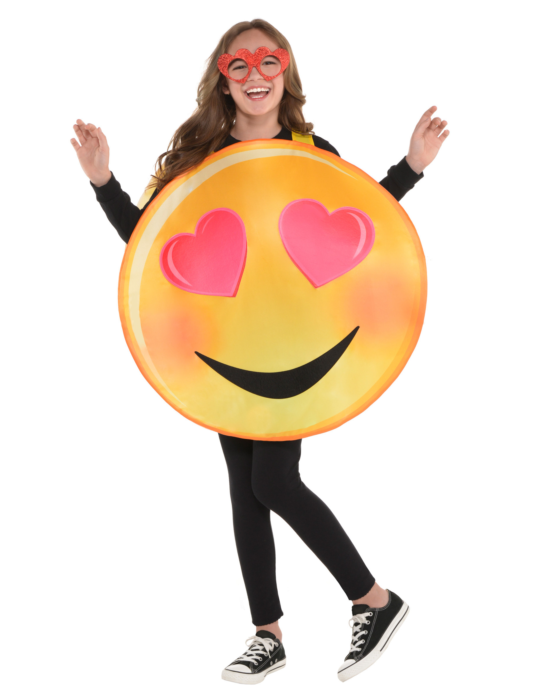 Déguisement émoticône amoureux enfant