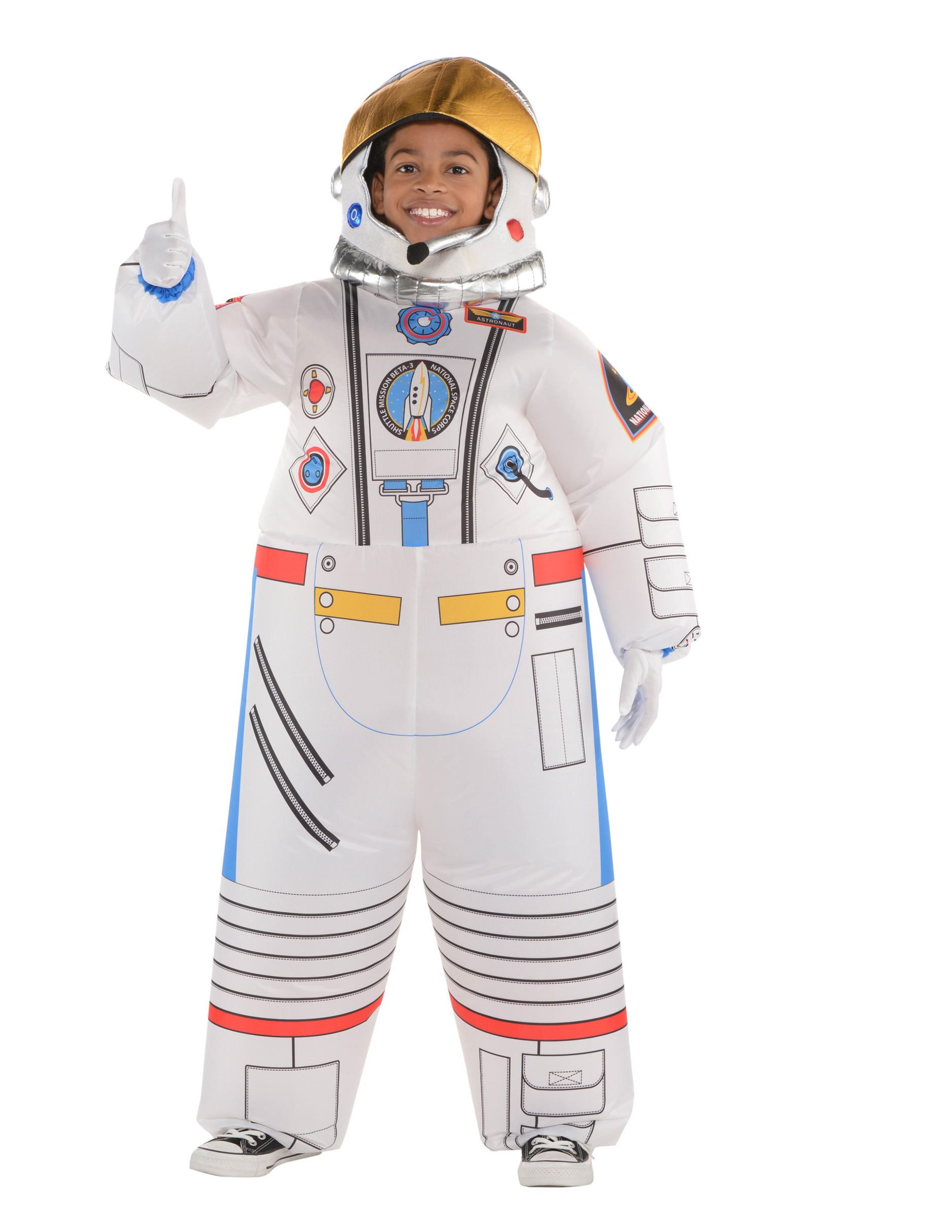 Déguisement combinaison gonflable astronaute enfant