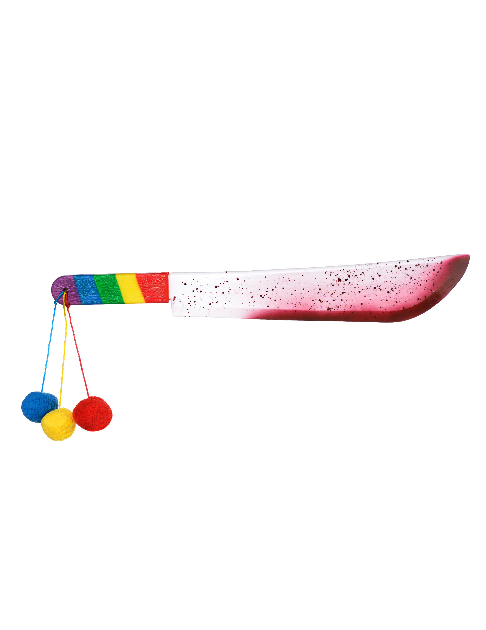 Machette de clown ensanglantée adulte