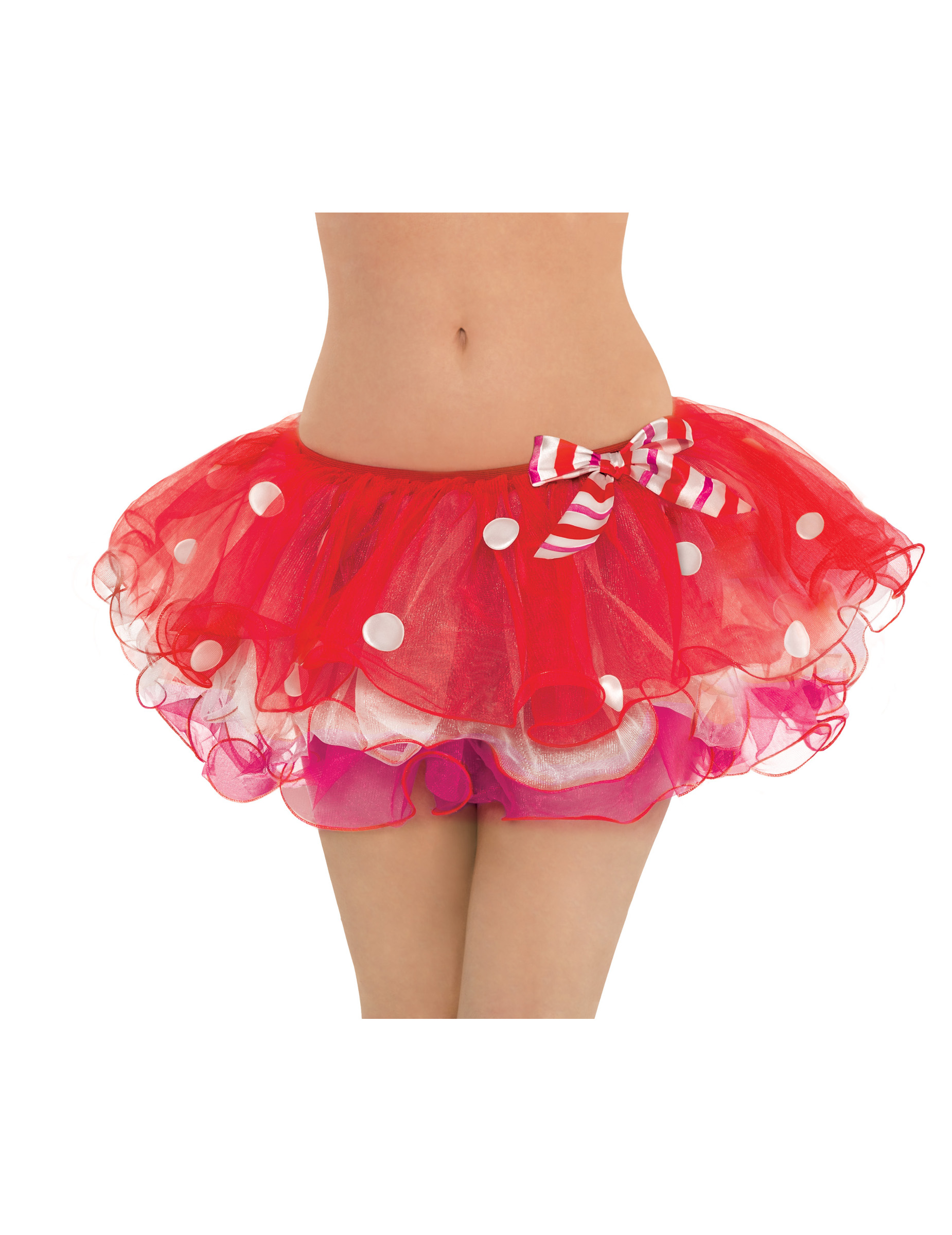 Tutu de noël rouge femme