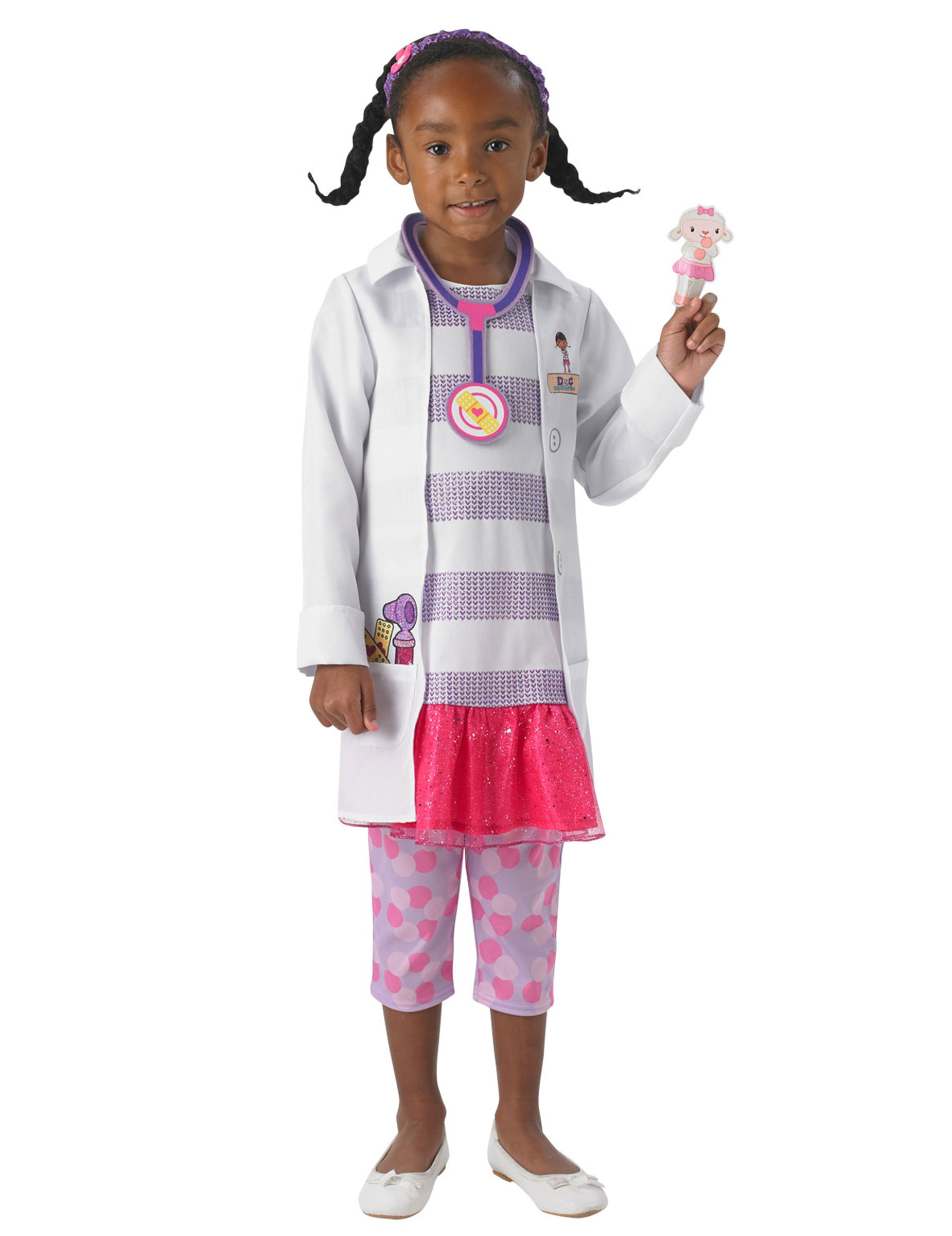 Déguisement deluxe Docteur la peluche fille