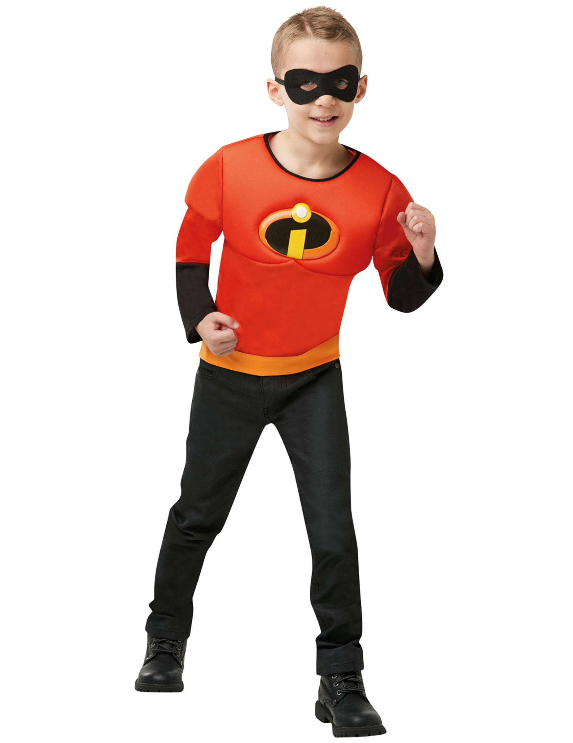 T-shirt muscles et masque enfant Les Indestructibles 2