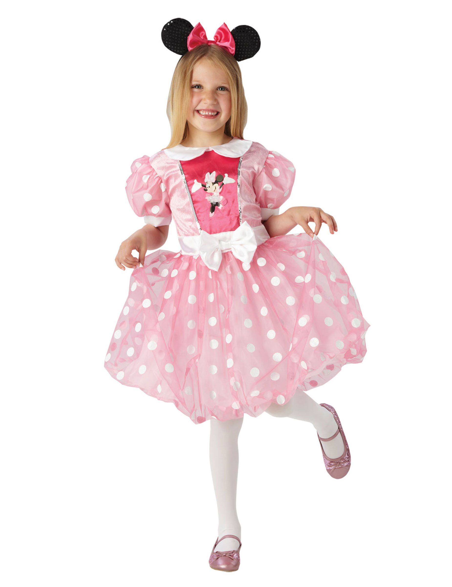 Déguisement Minnie rose robe fille