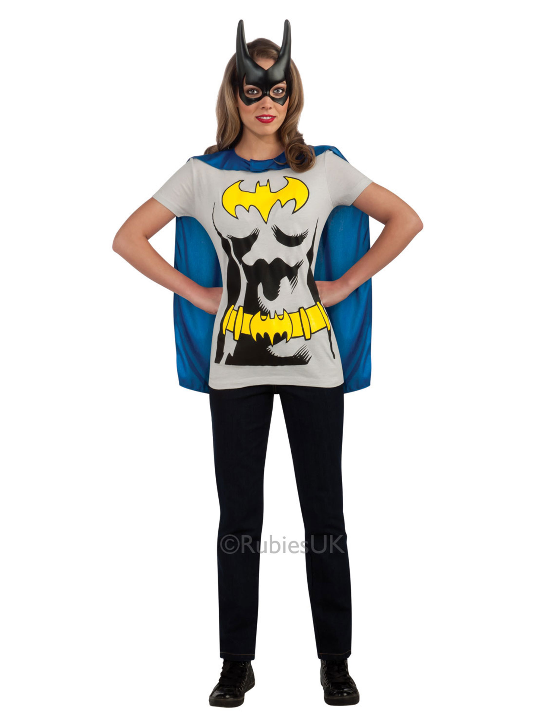 T-shirt et masque Batgirl femme