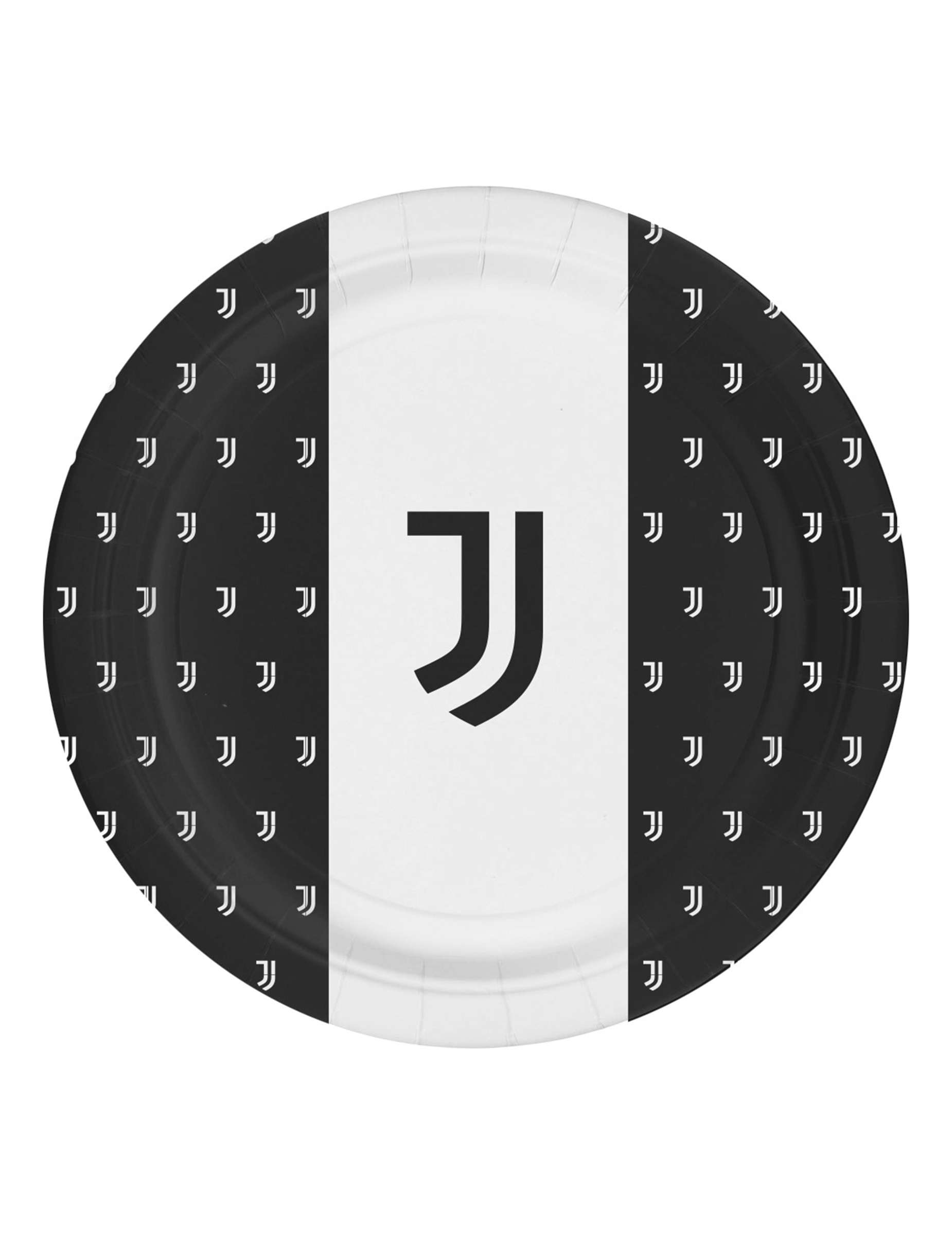 8 Assiettes en carton Juventus 23 cm