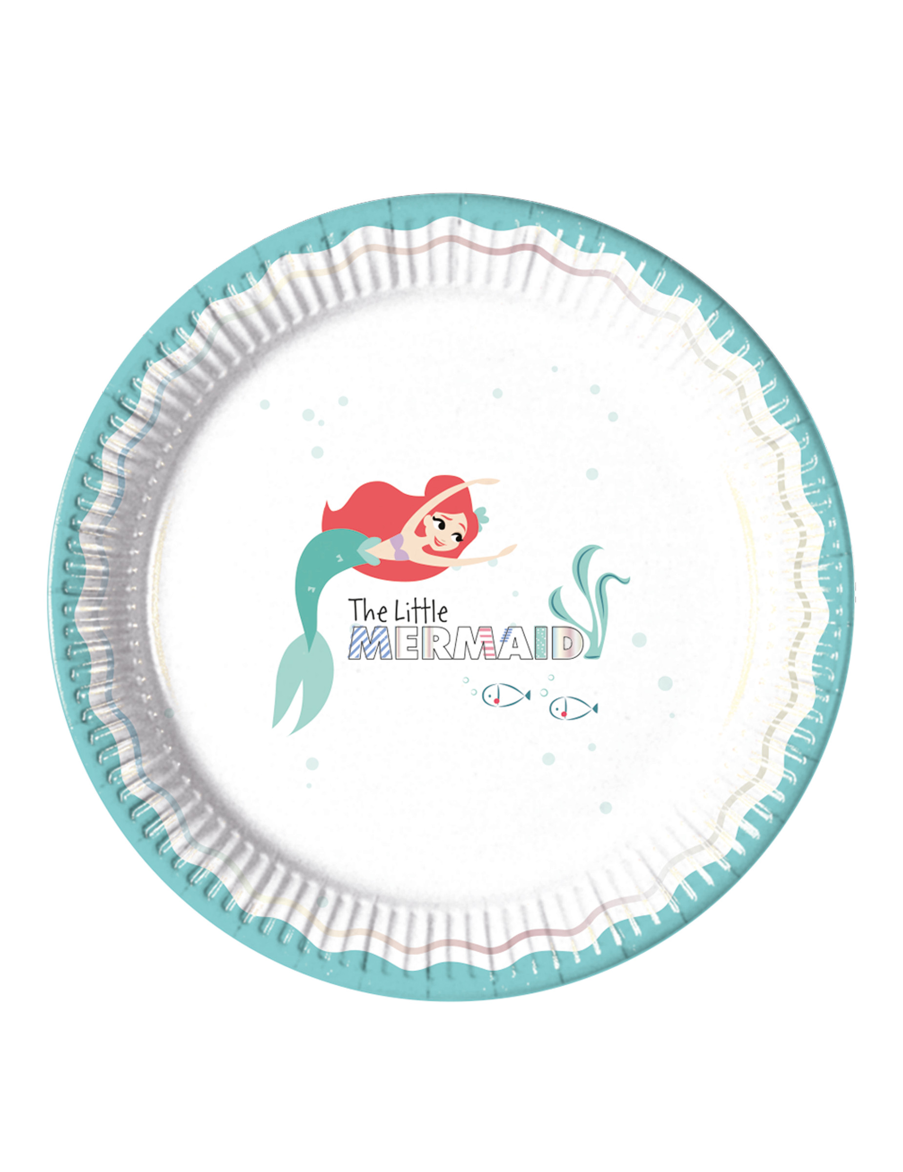 8 Assiettes en carton premium Ariel 23 cm