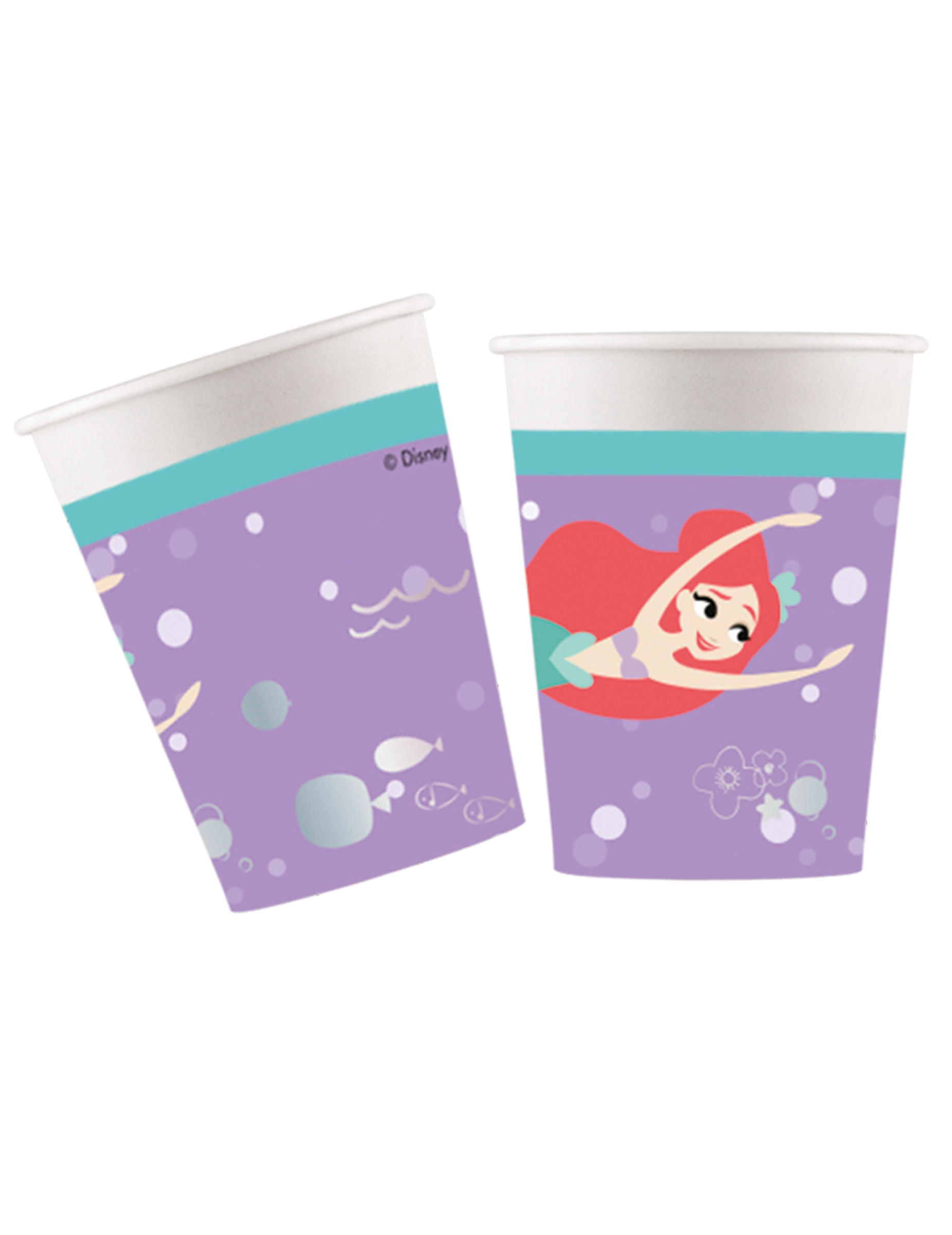 8 Gobelets en carton premium Ariel 260 ml