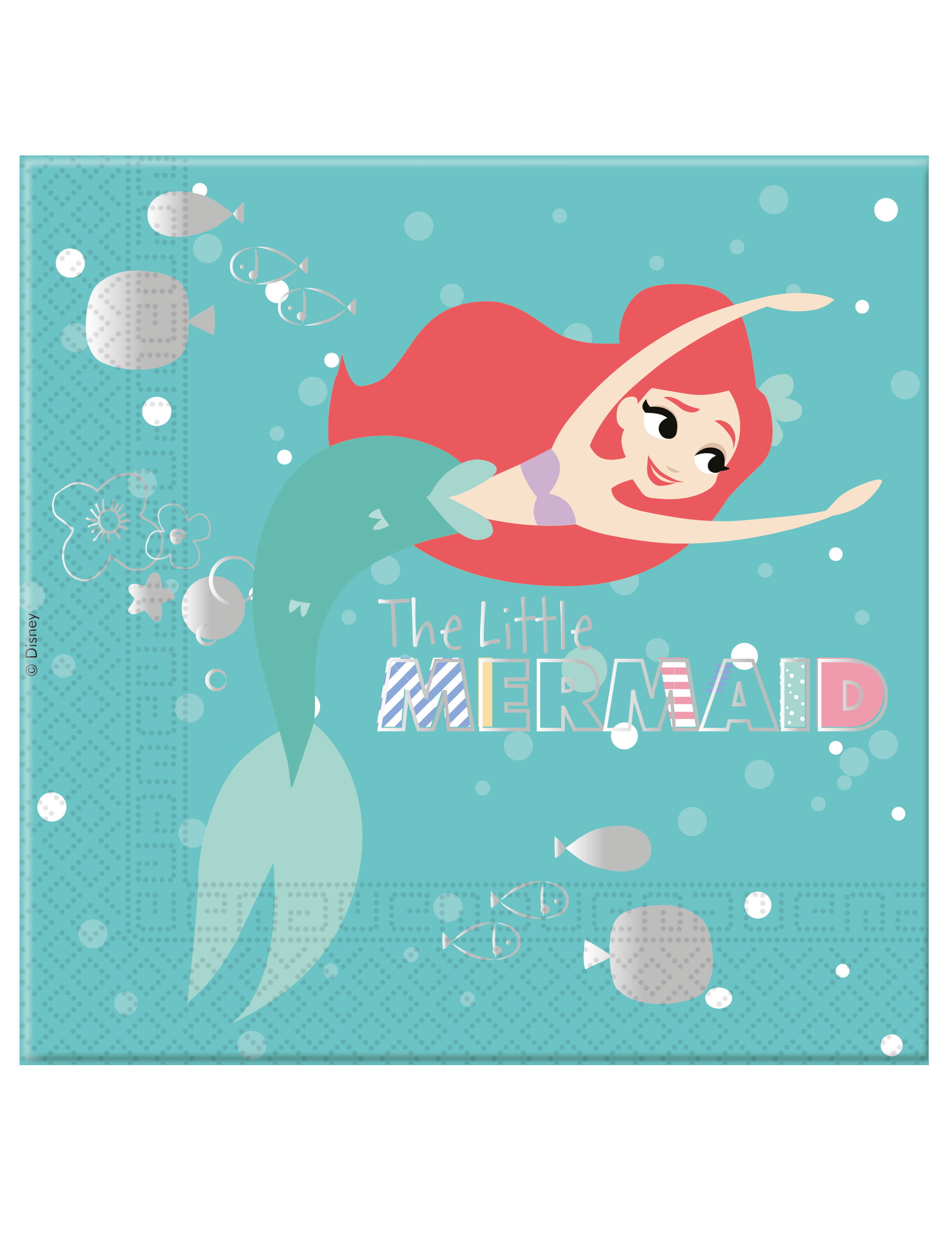 20 Serviettes en papier premium Ariel 33 x 33 cm
