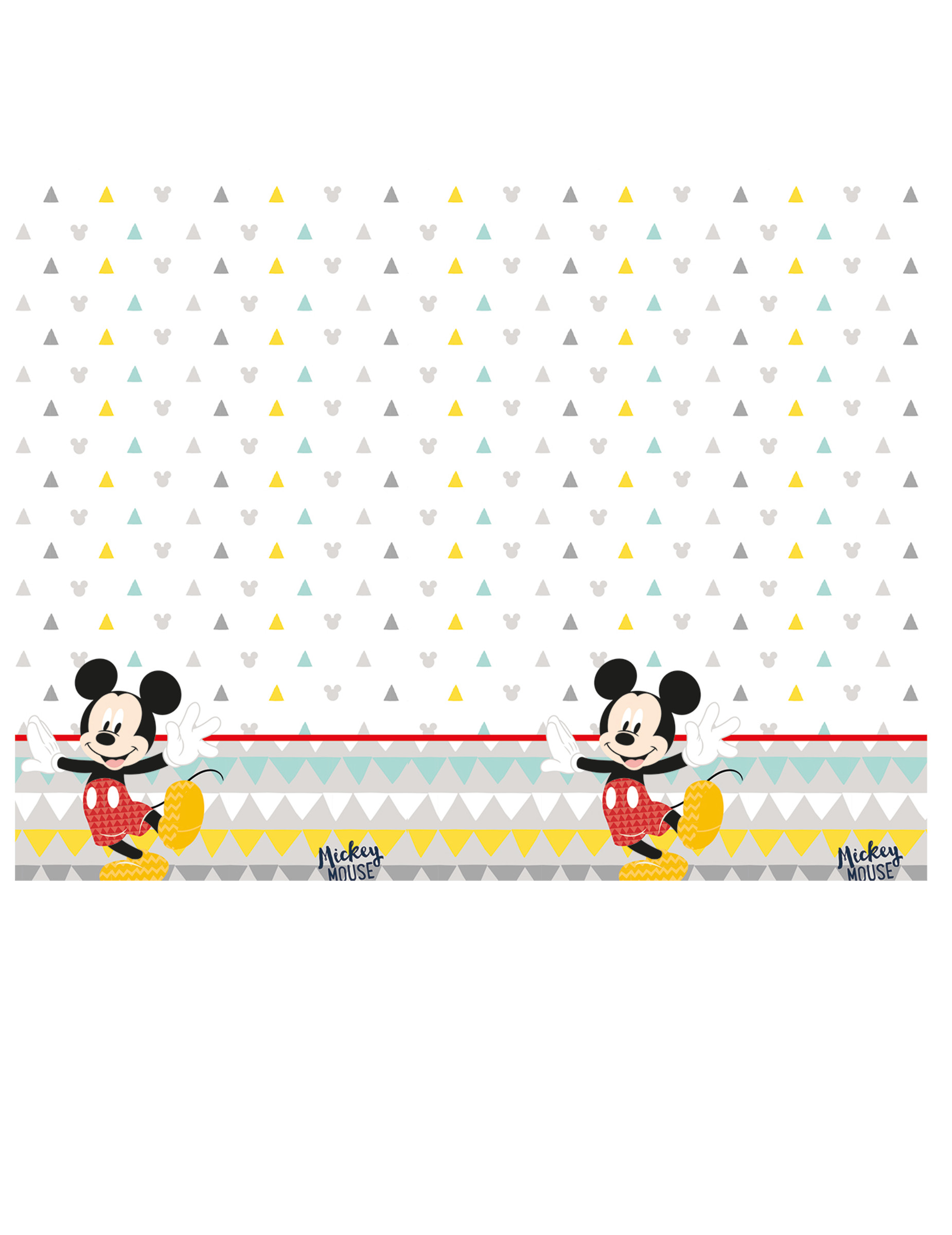 Nappe en plastique premium Mickey120 x 180 cm