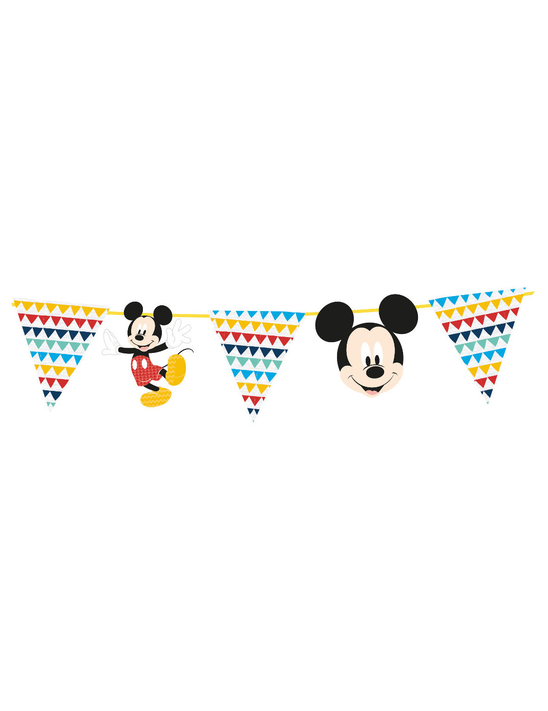 Guirlande en papier premium Mickey 100 x 18 cm
