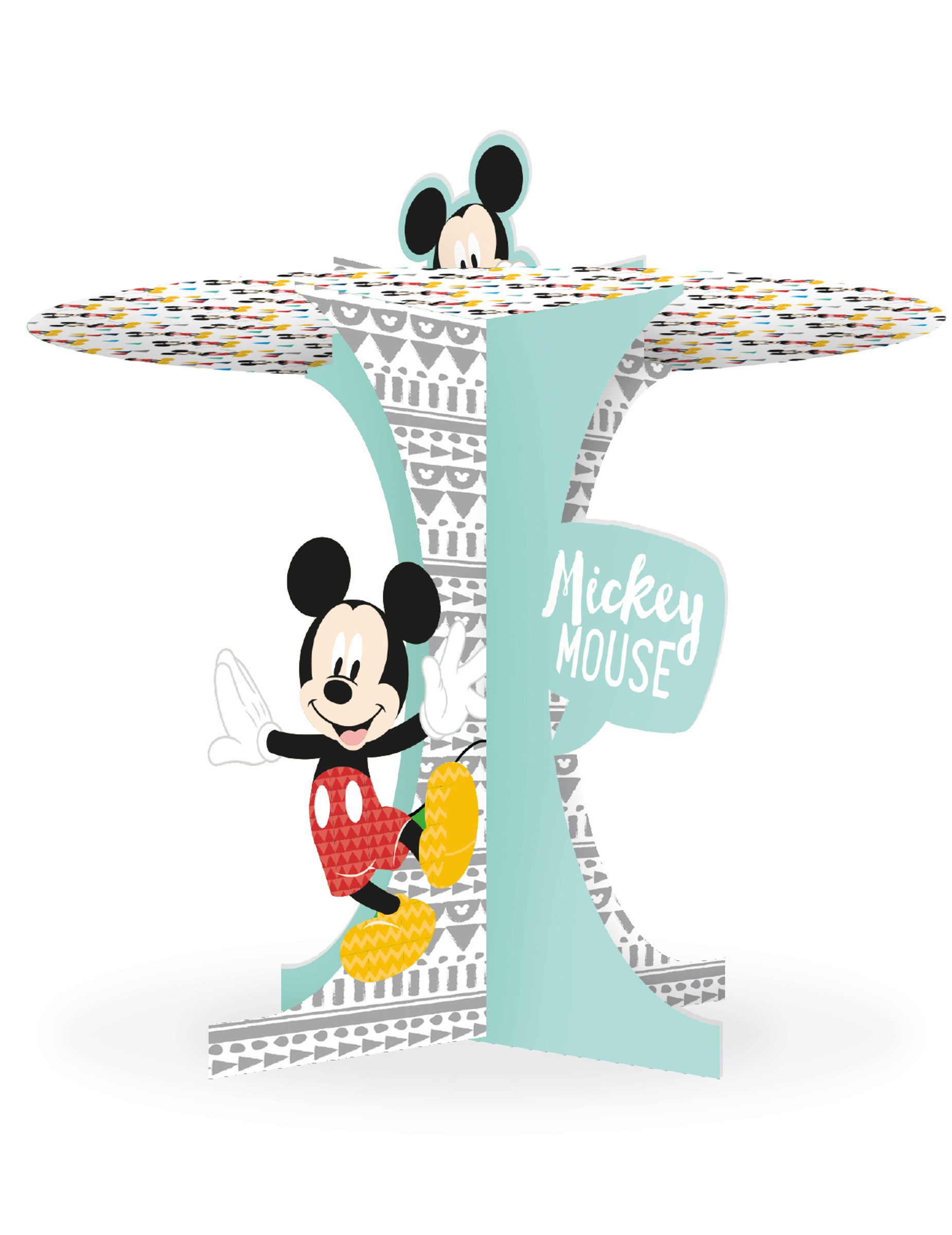 Présentoir à cupcakes en carton premium Mickey